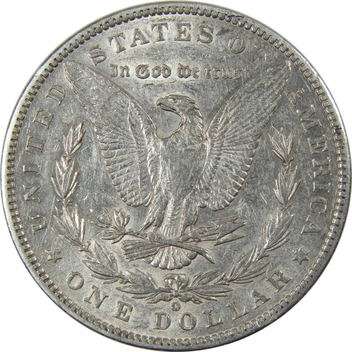 1886 O Morgan Dollar AU About Uncirculated Silver $1 Coin SKU:I23697 - Morgan coin - Morgan silver dollar - Morgan silver dollar for sale - Profile Coins & Collectibles