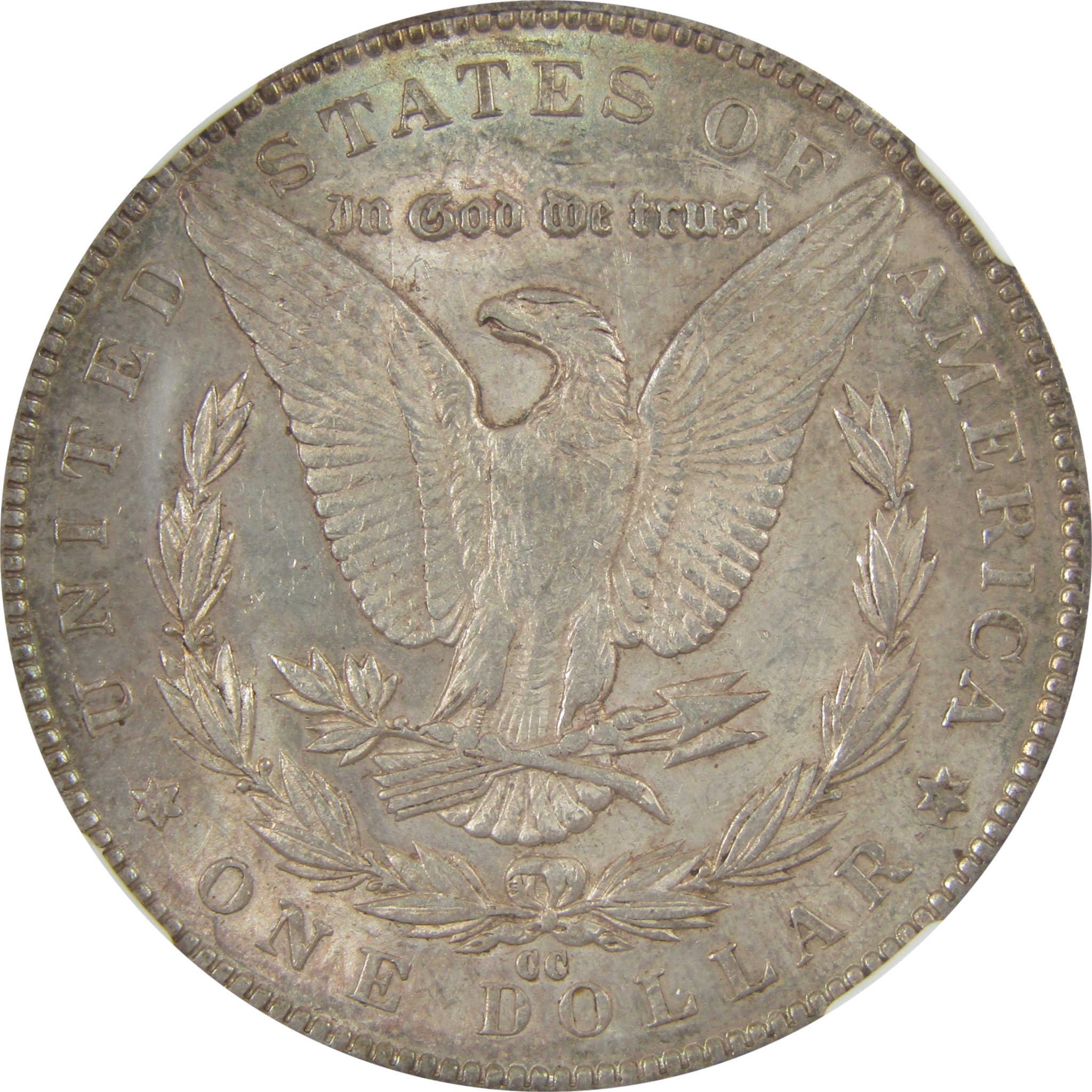1892 CC Morgan Silver Dollar AU 58 NGC $1 Coin Collectible SKU:I24649 - Morgan coin - Morgan silver dollar - Morgan silver dollar for sale - Profile Coins & Collectibles