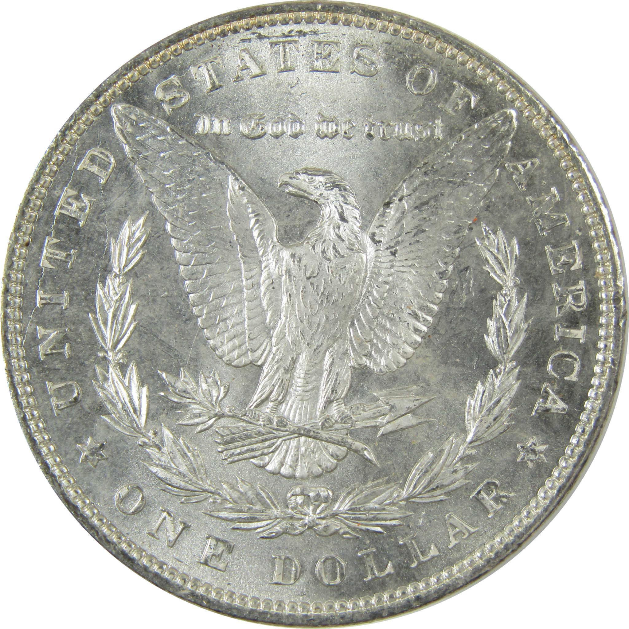 1898 Morgan Silver Dollar Uncirculated Mint State $1 Coin SKU:I27686 - Morgan coin - Morgan silver dollar - Morgan silver dollar for sale - Profile Coins & Collectibles