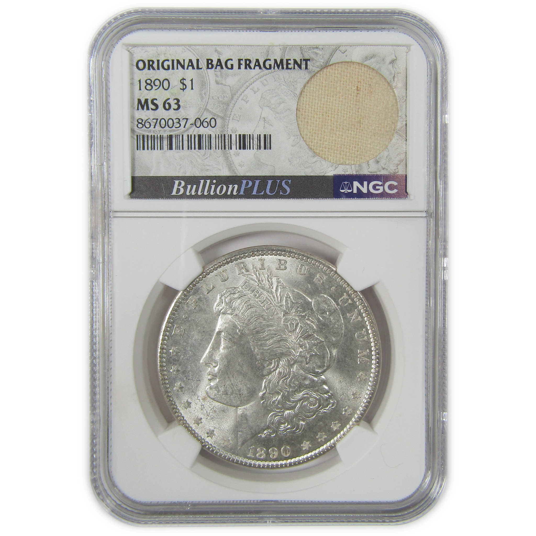 1890 Morgan Dollar MS 63 NGC Silver Original Bag Fragment SKU:I23666 - Morgan coin - Morgan silver dollar - Morgan silver dollar for sale - Profile Coins & Collectibles