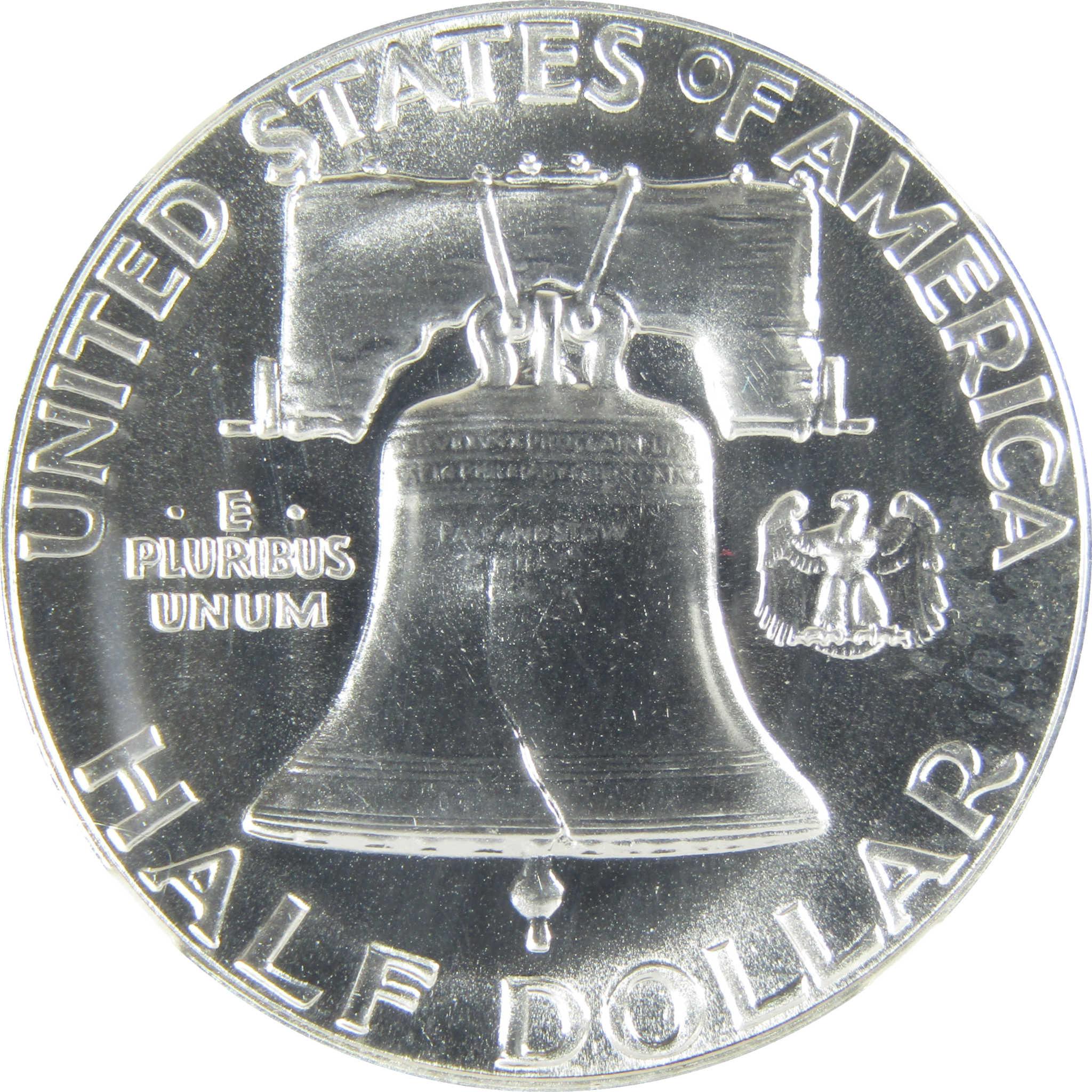 1955 Franklin Silver Half Dollar PF 68 NGC Proof 50c Coin SKU:I27405