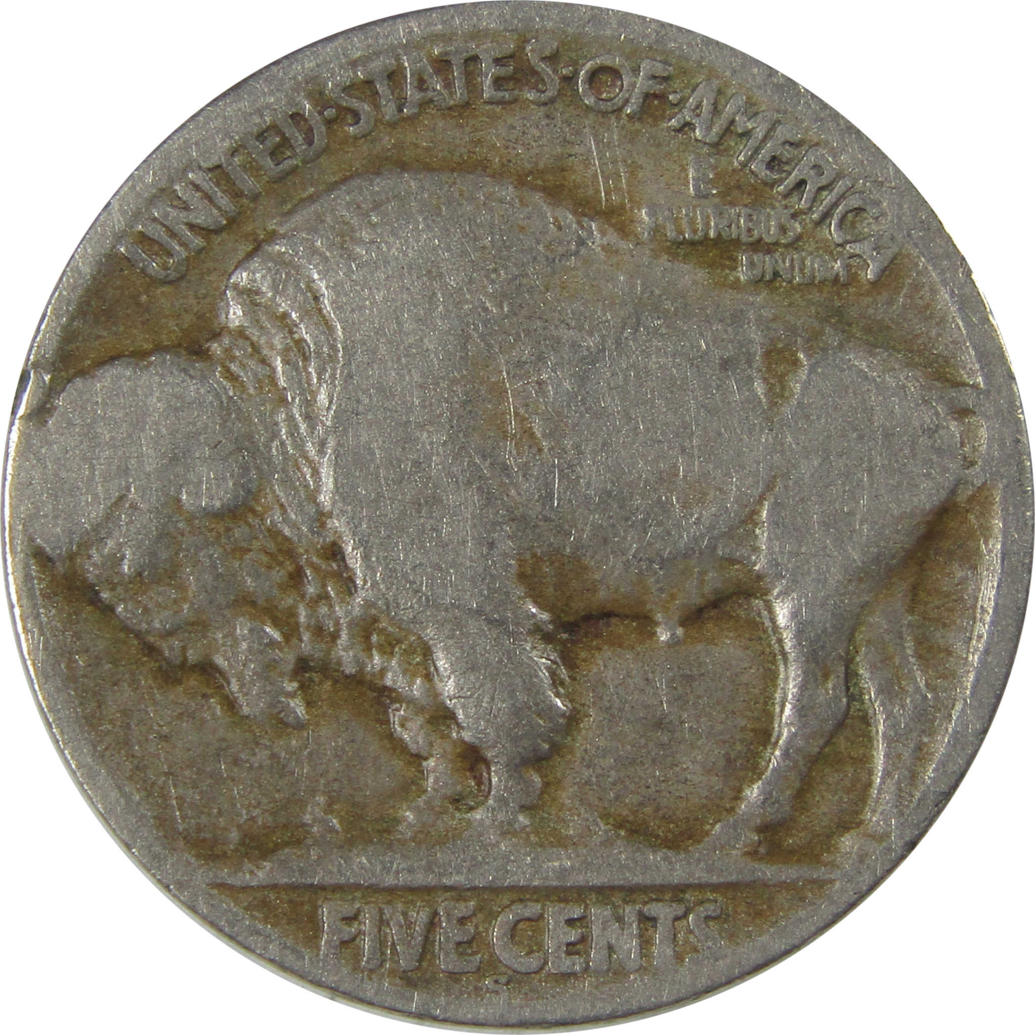 1921 S Indian Head Buffalo Nickel G Good 5c Coin SKU:CP35
