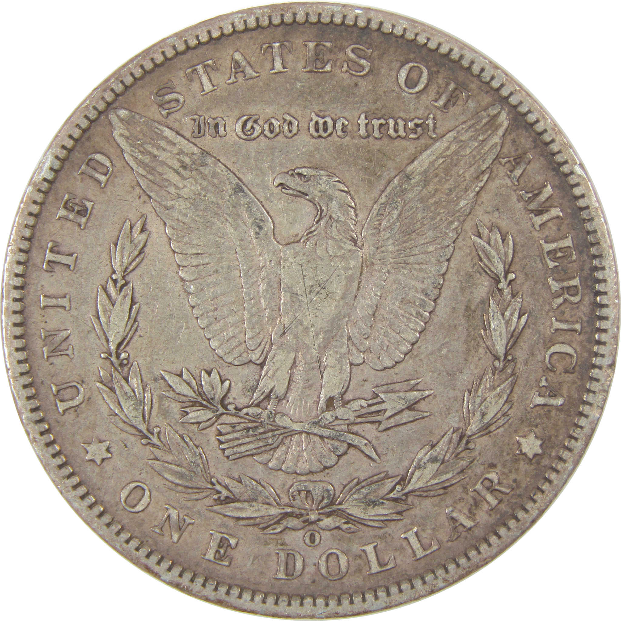 1886 O Morgan Dollar VF Very Fine Silver $1 Coin SKU:I23738 - Morgan coin - Morgan silver dollar - Morgan silver dollar for sale - Profile Coins & Collectibles