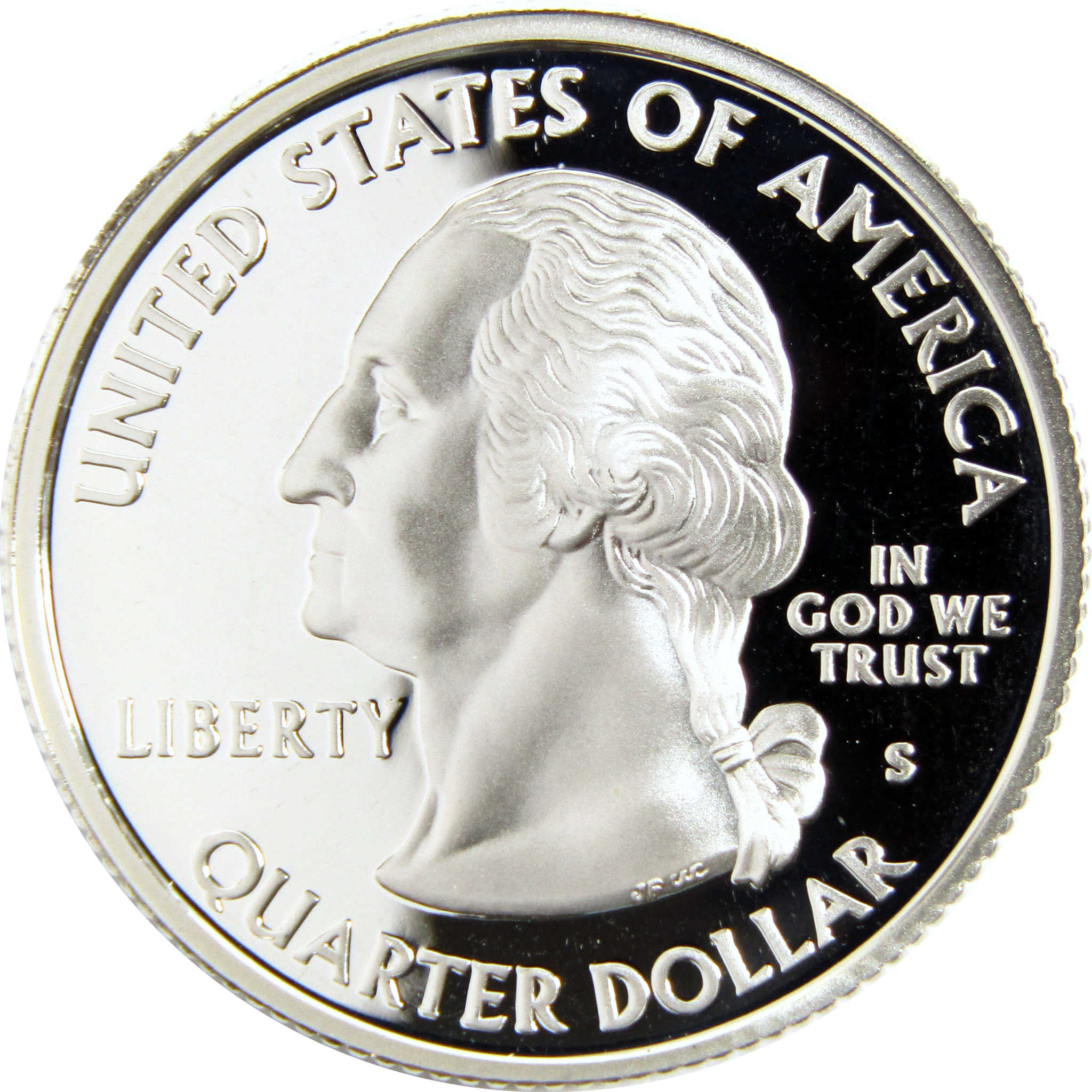 2007 S Idaho State Quarter Silver Proof 25c Coin