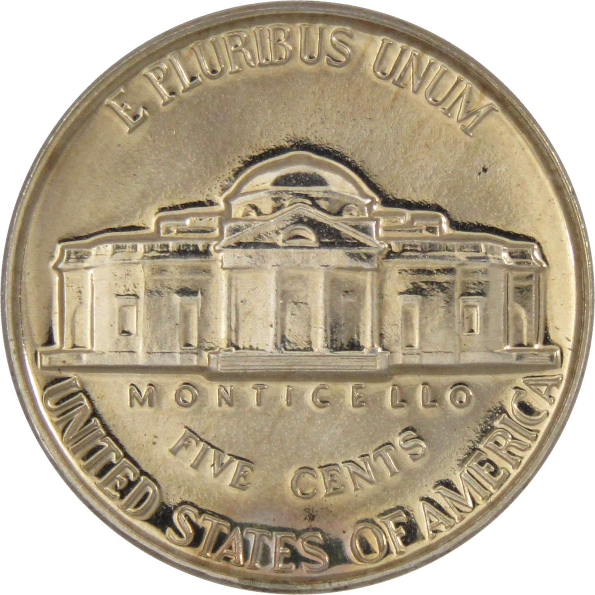 1957 Jefferson Nickel Proof 5c Coin Collectible
