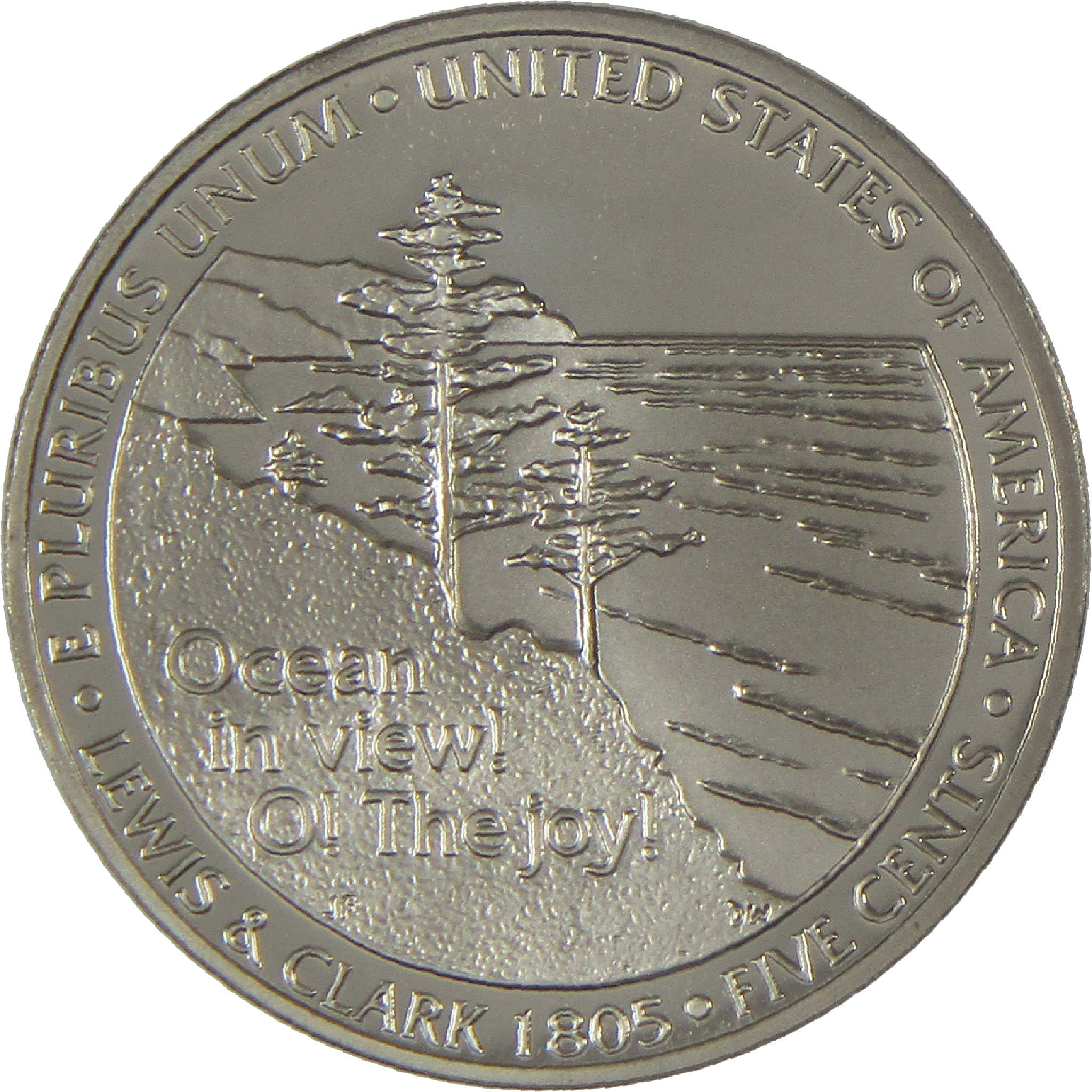 2005 S Ocean in View Jefferson Nickel Choice Proof 5c Coin