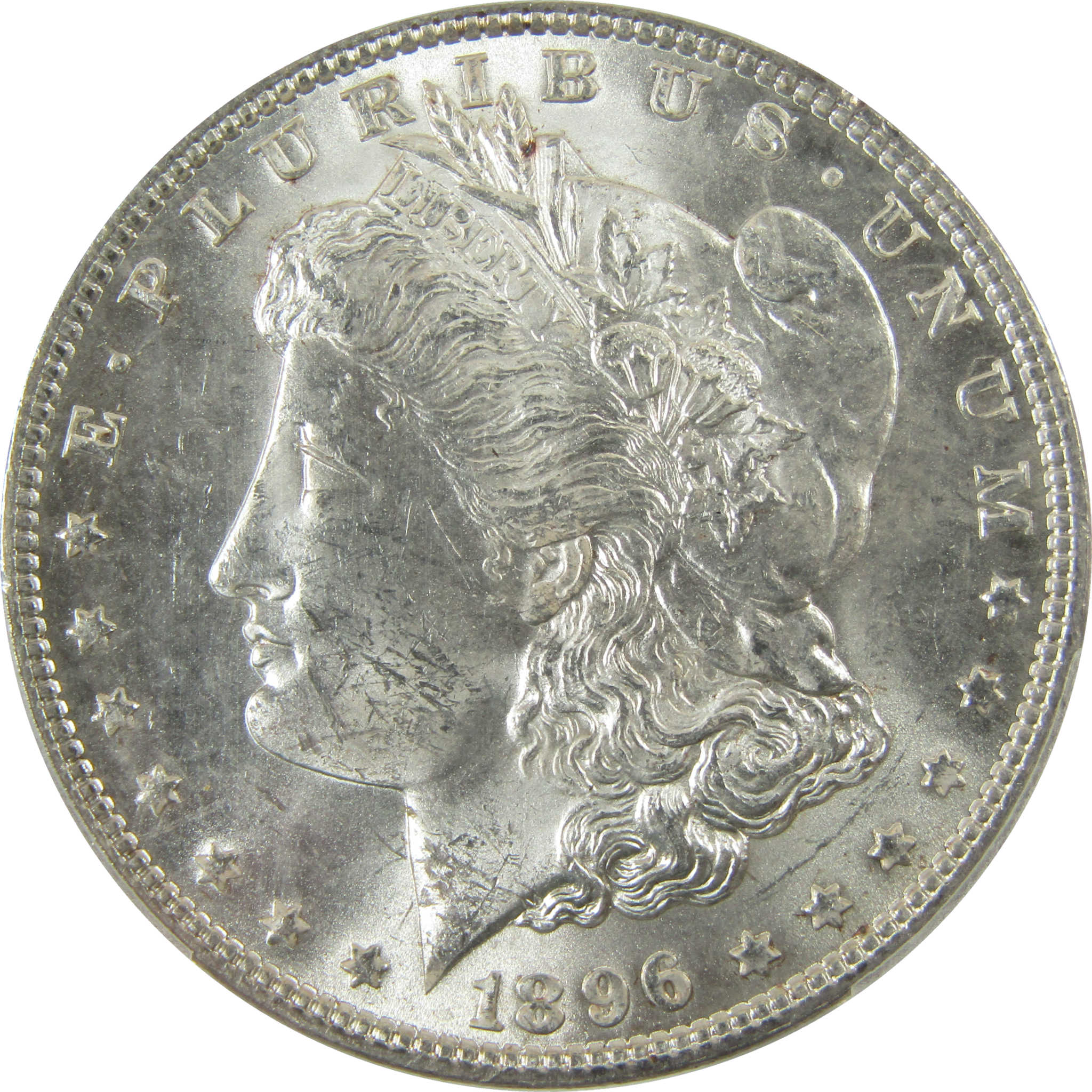 1896 Morgan Silver Dollar MS 63 PCGS Uncirculated $1 Coin SKU:I28356 - Morgan coin - Morgan silver dollar - Morgan silver dollar for sale - Profile Coins & Collectibles
