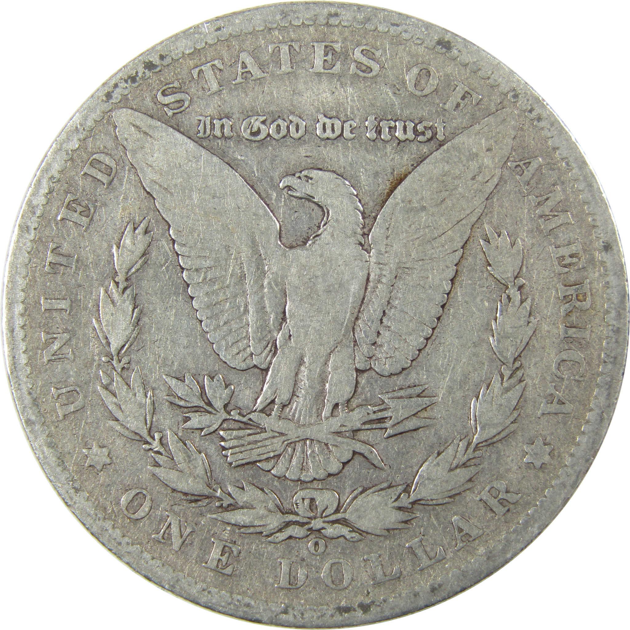 1888 O Hot Lips Morgan Silver Dollar VG Very Good $1 Coin SKU:I25103 - Morgan coin - Morgan silver dollar - Morgan silver dollar for sale - Profile Coins & Collectibles