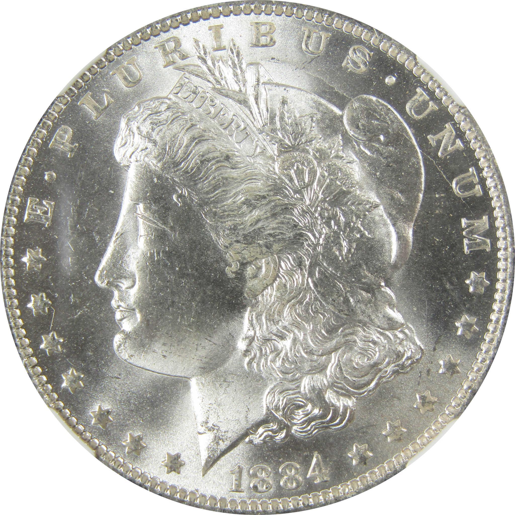 1884 O Morgan Silver Dollar MS 65 NGC Uncirculated $1 Coin SKU:CP456 - Morgan coin - Morgan silver dollar - Morgan silver dollar for sale - Profile Coins & Collectibles
