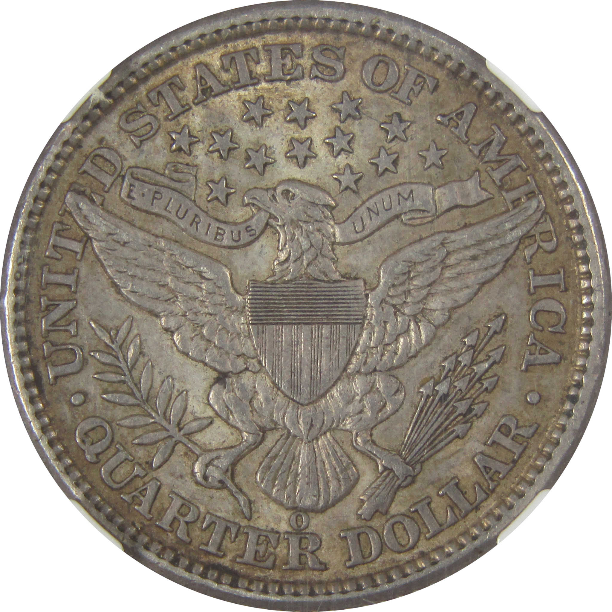 1892 O Barber Quarter AU 55 NGC Silver 25c Coin SKU:I19928