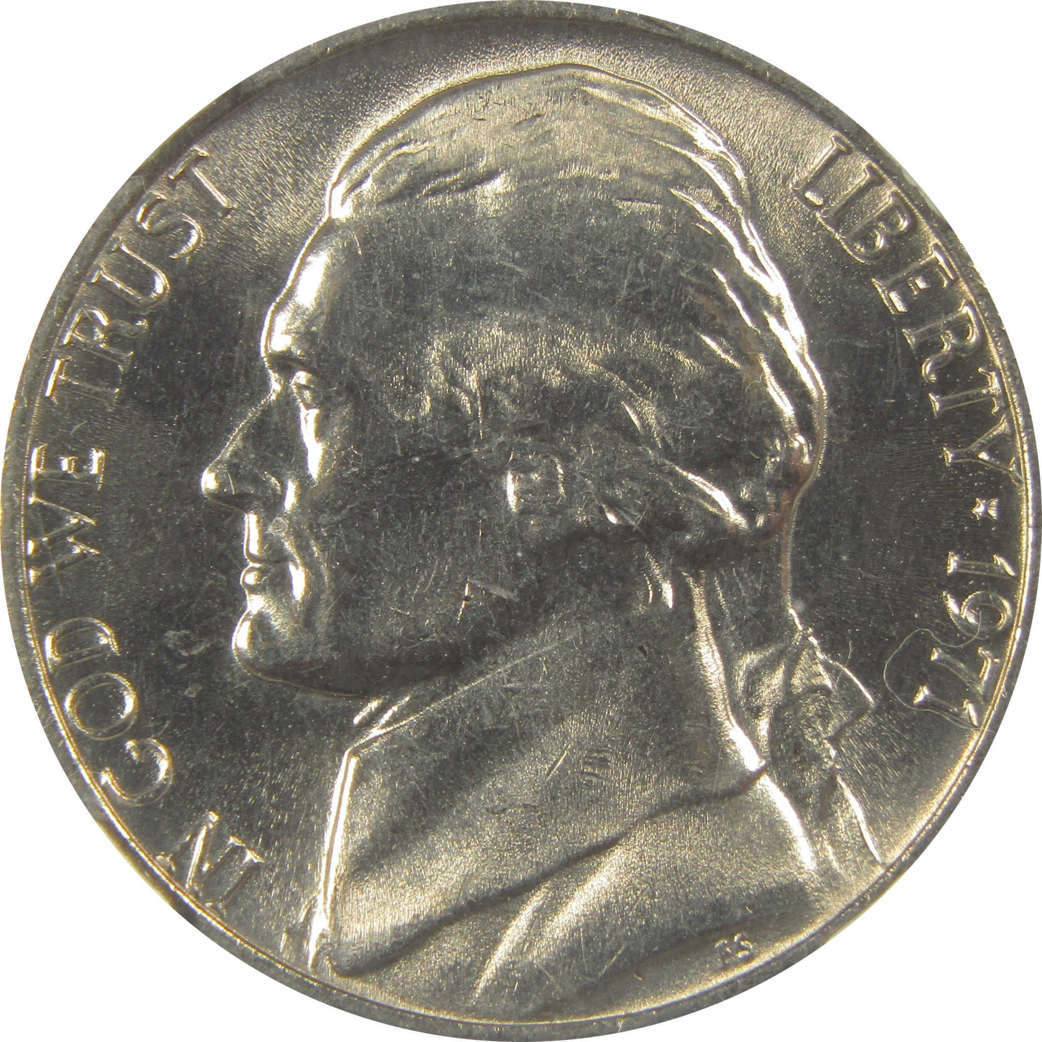 1971 Jefferson Nickel MS 66 NGC Original Bag Fragment SKU:I22105