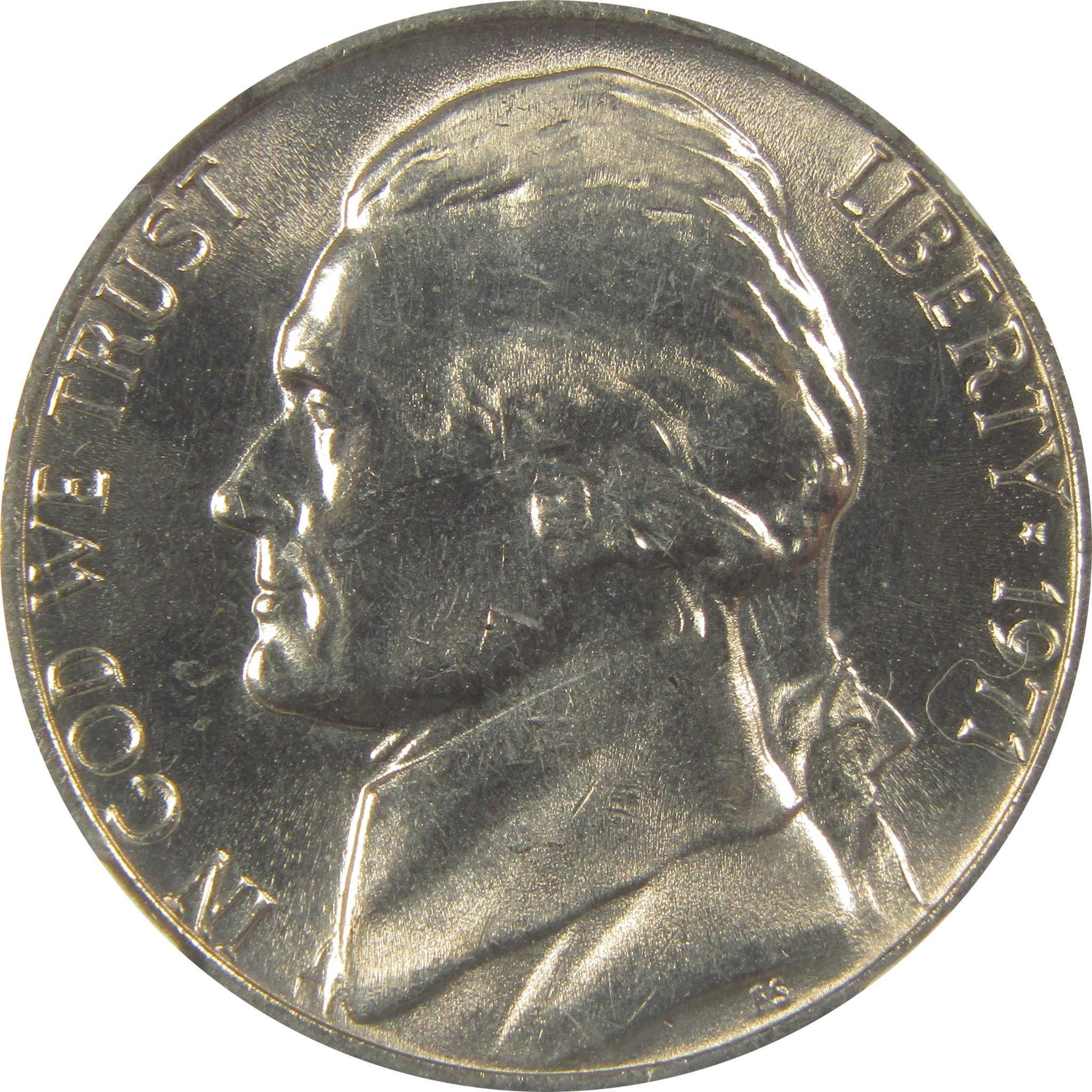 1971 Jefferson Nickel MS 66 NGC Original Bag Fragment SKU:I22105