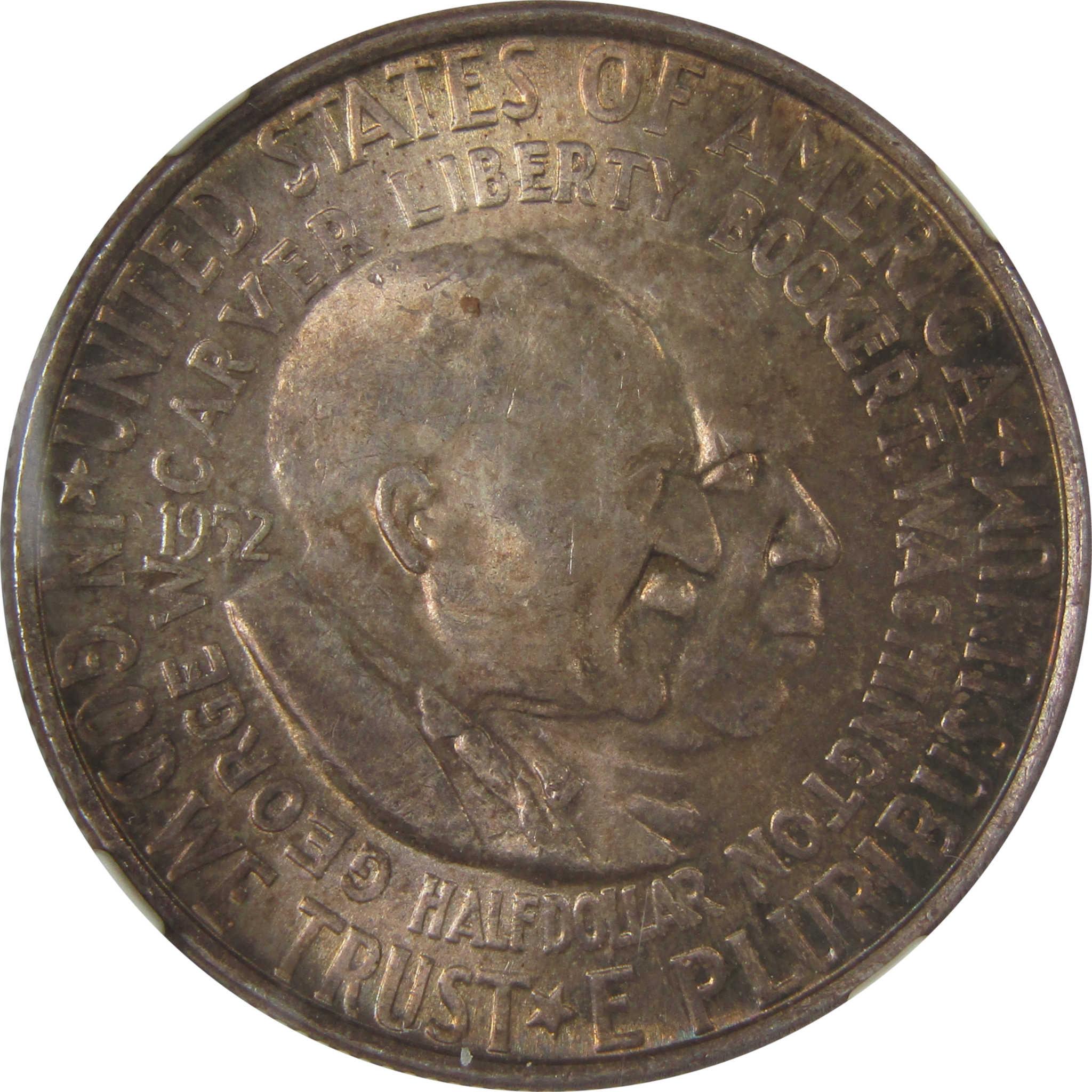 Washington-Carver Commemorative Half Dollar 1952 MS 65 NGC SKU:I23642