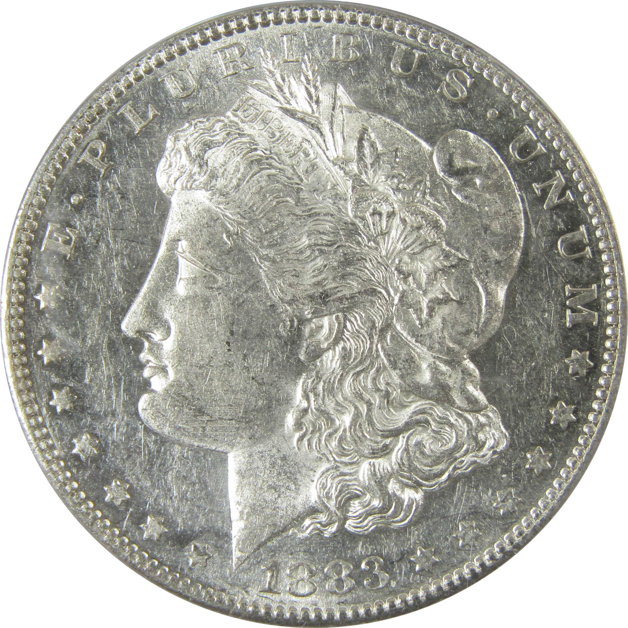 1883 S Morgan Silver Dollar AU 55 Details ANACS $1 Coin SKU:CP593 - Morgan coin - Morgan silver dollar - Morgan silver dollar for sale - Profile Coins & Collectibles