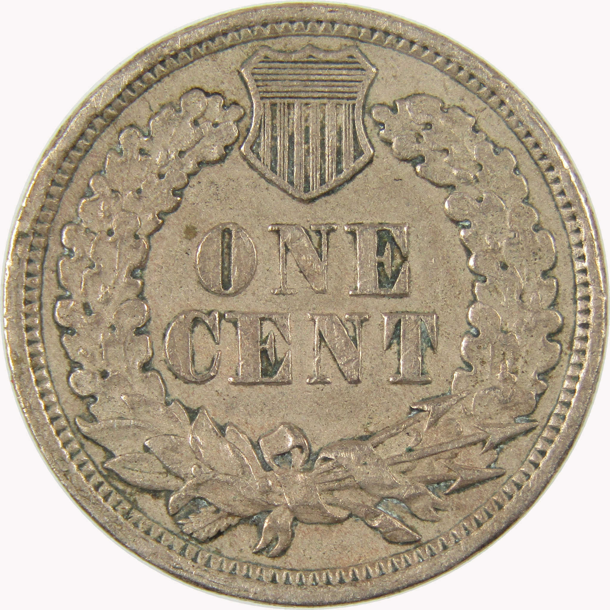1862 Indian Head Cent XF EF Extremely Fine Details Penny SKU:CP1092