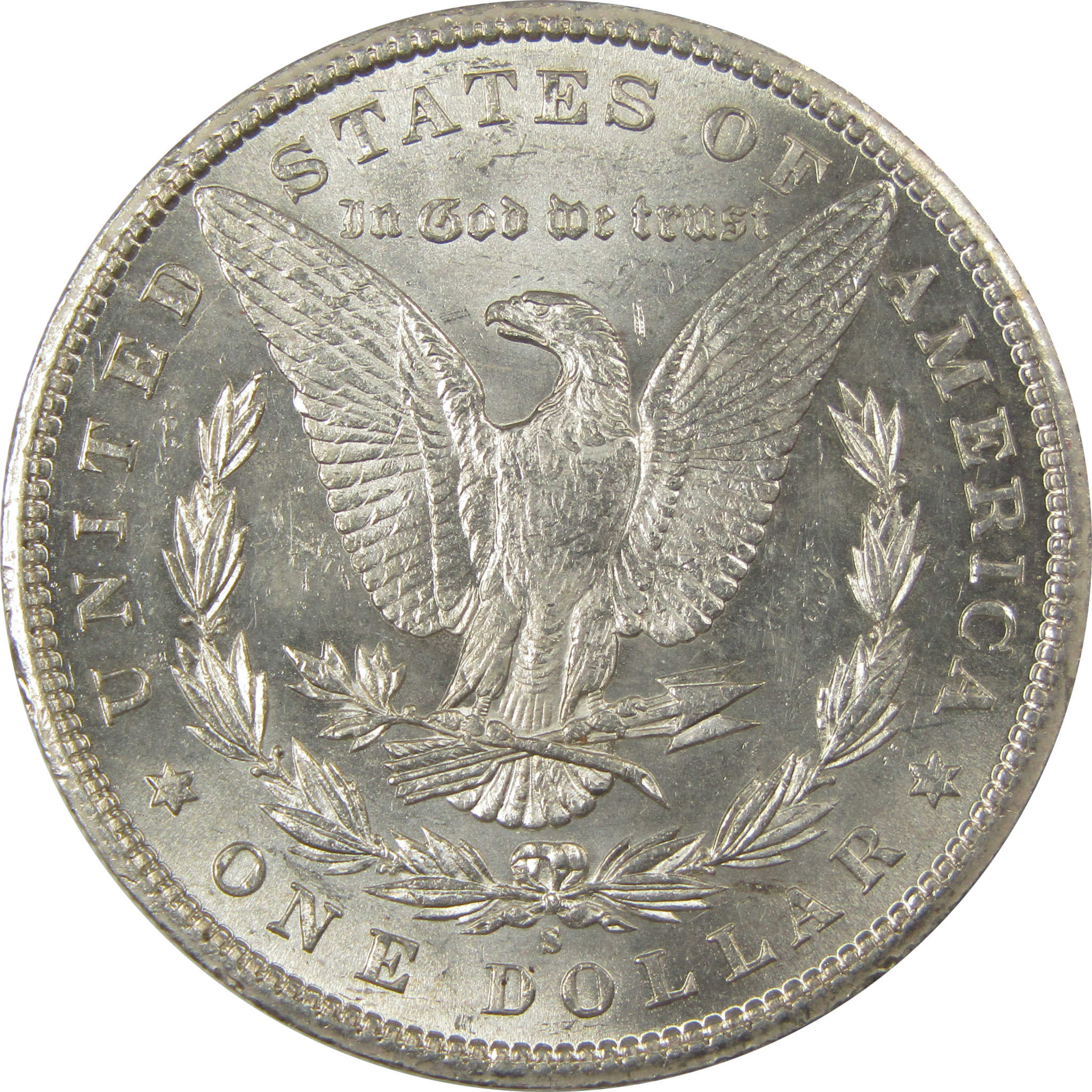 1887 S Morgan Dollar Uncirculated Silver $1 Coin SKU:I21525 - Morgan coin - Morgan silver dollar - Morgan silver dollar for sale - Profile Coins & Collectibles