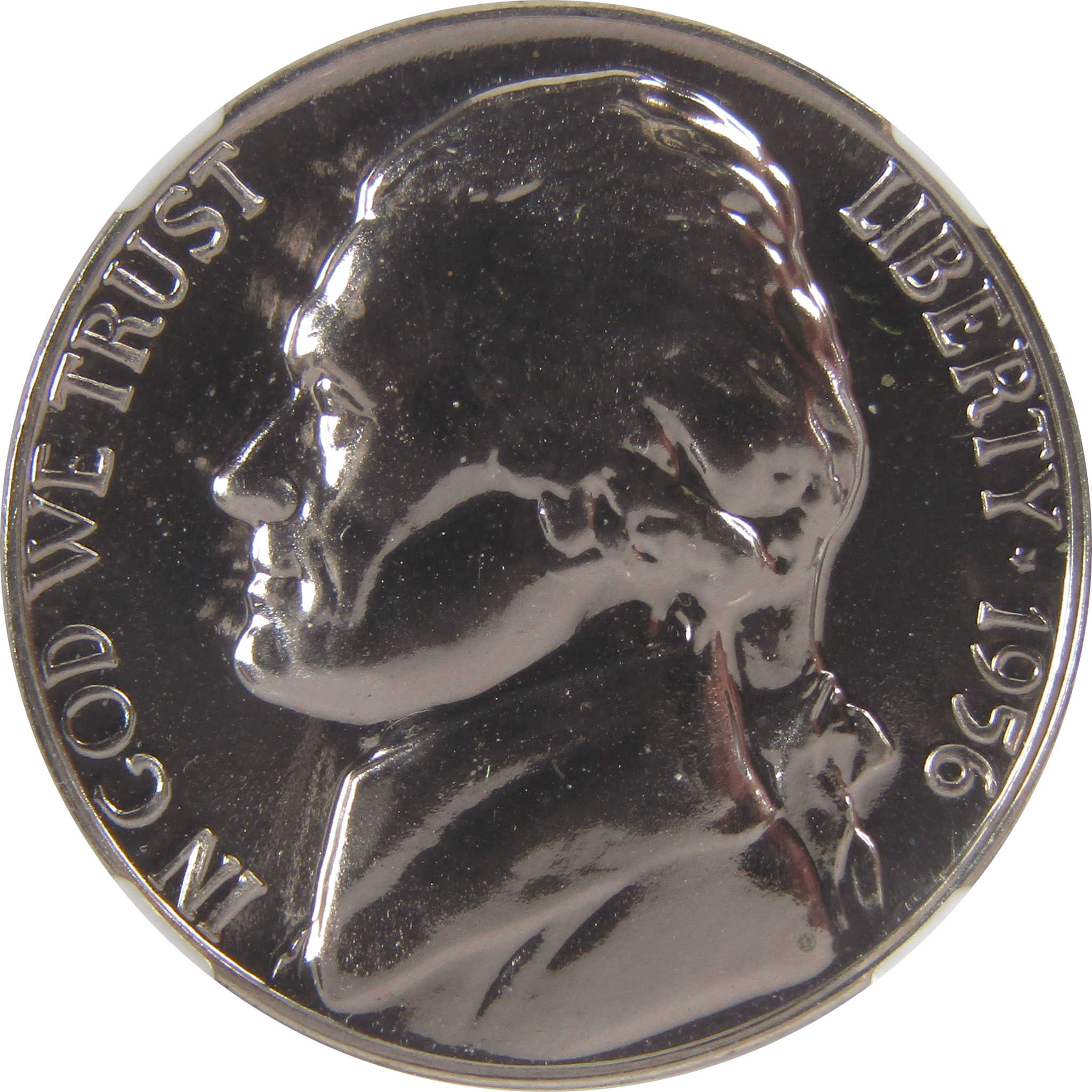 1956 Jefferson Nickel PF 67 NGC Proof 5c Coin SKU:CPC0132