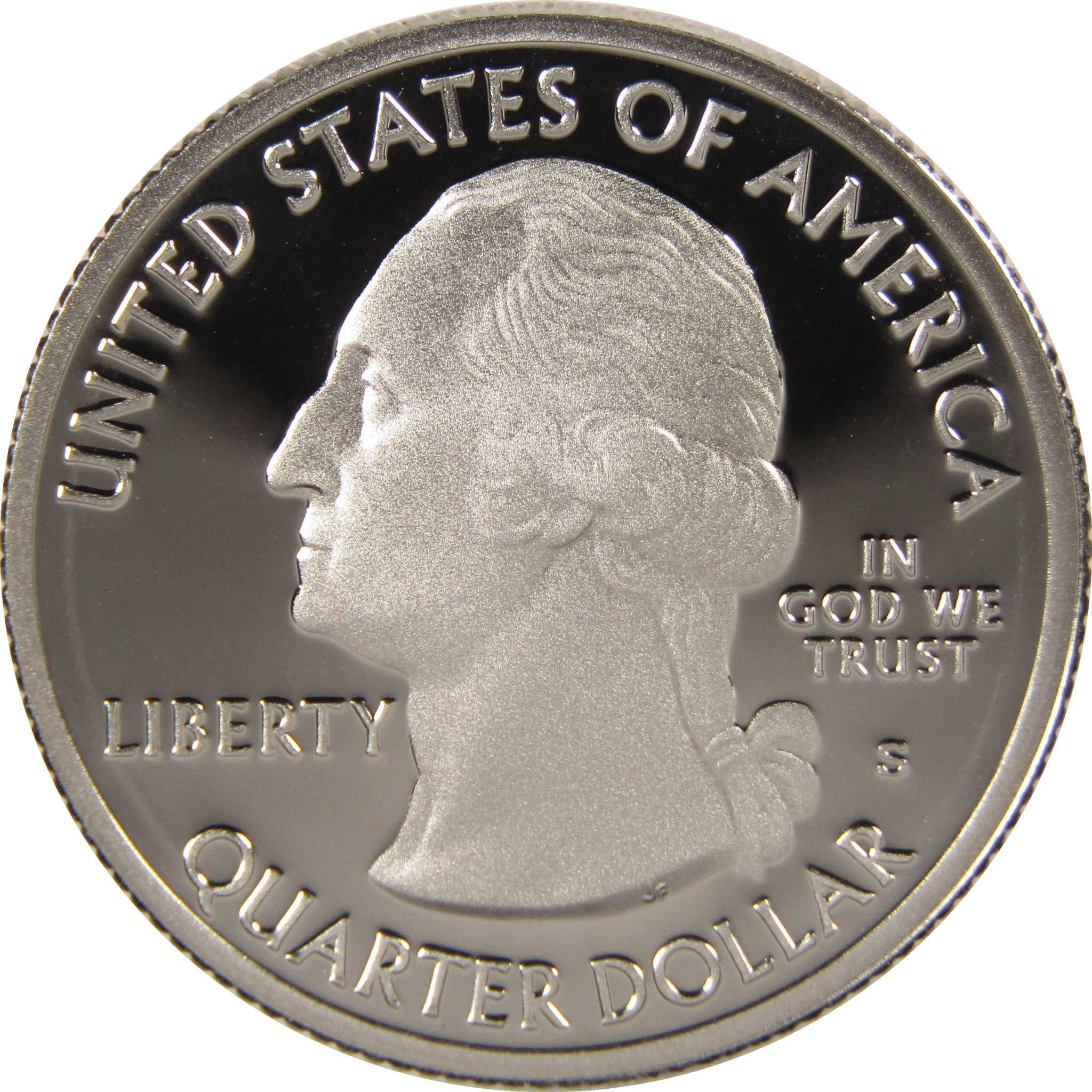 2019 S San Antonio Missions National Park Quarter Choice Proof Clad