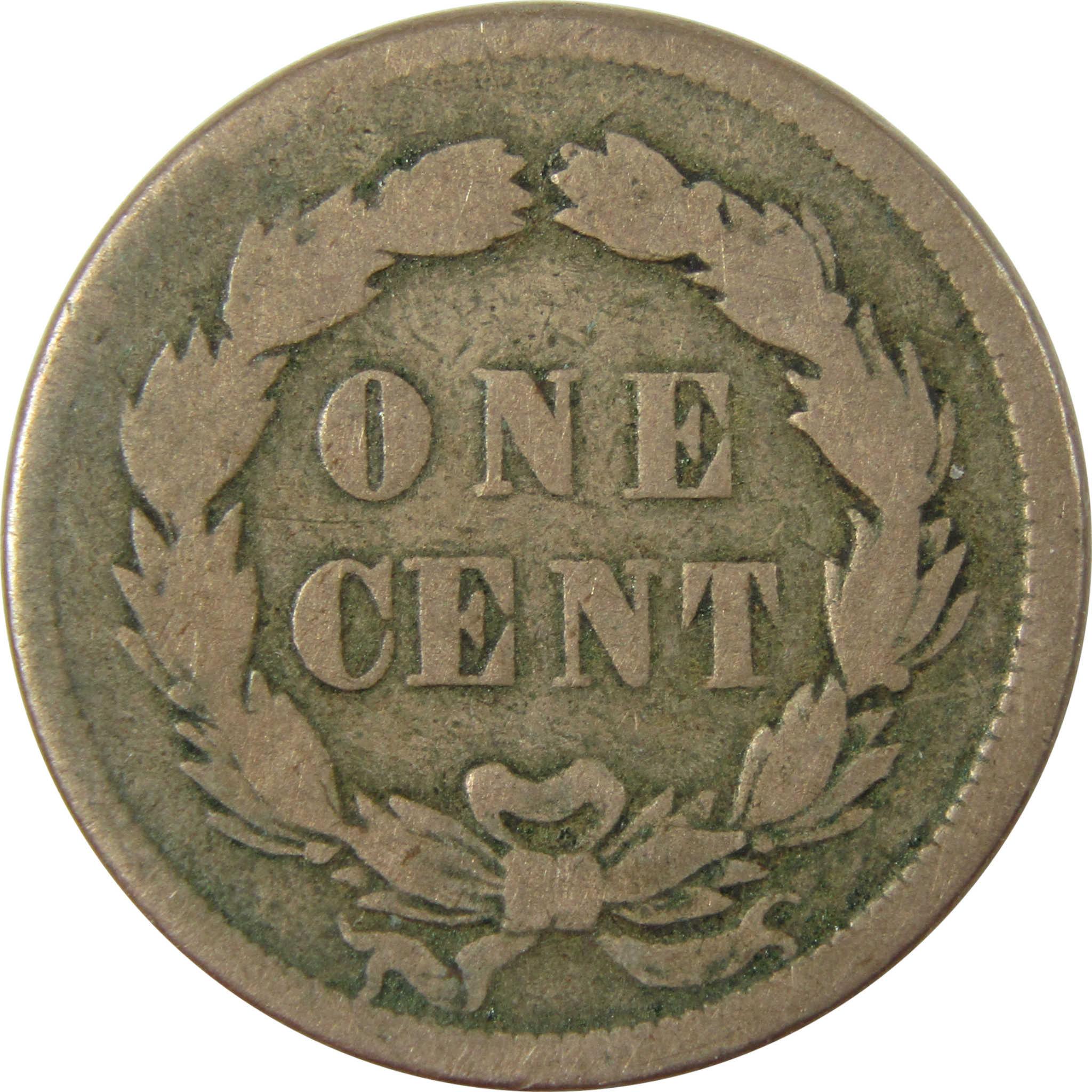 1859 Indian Head Cent G Good Penny 1c Coin Collectible SKU:CP1257