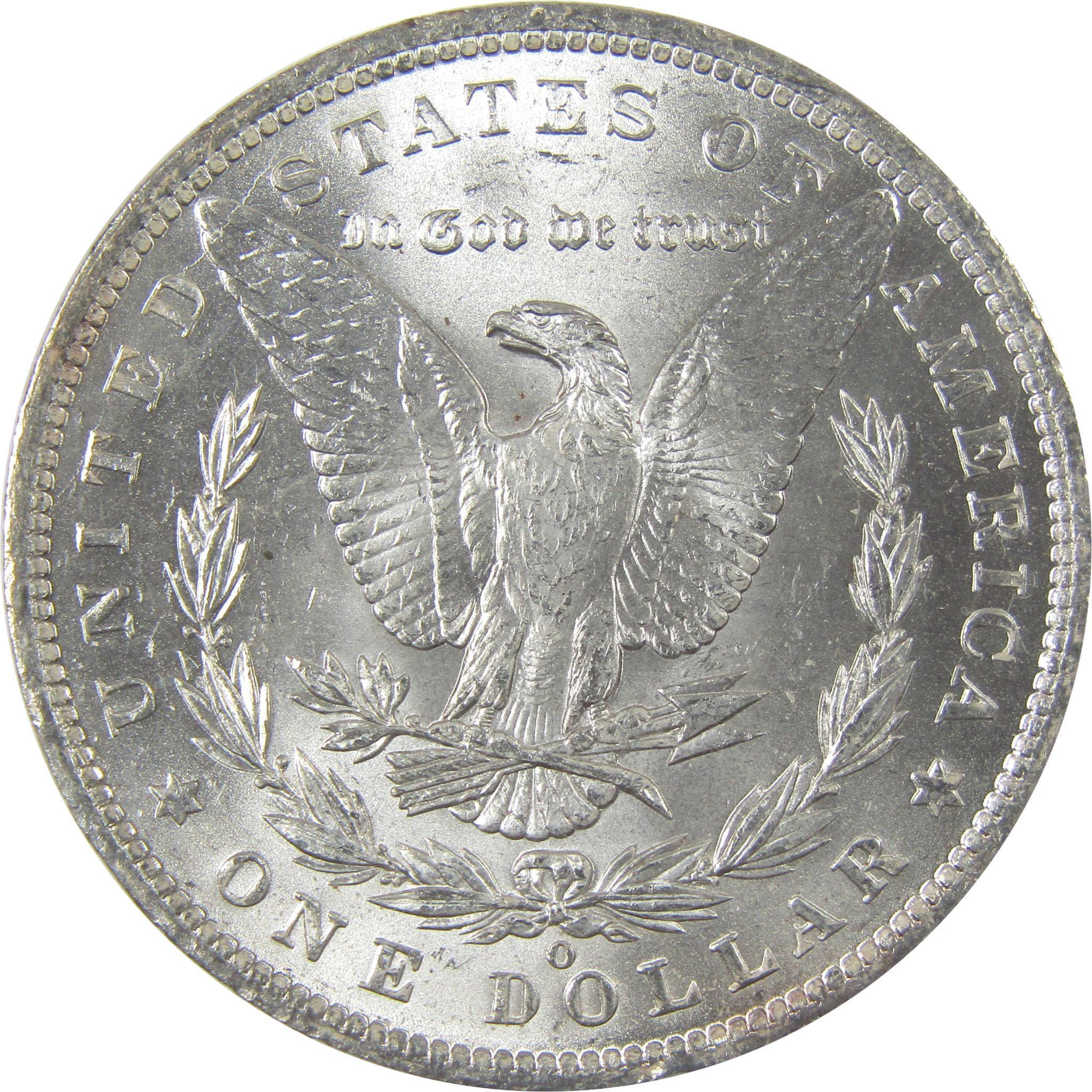 1885 O Morgan Silver Dollar Uncirculated Mint State Toned SKU:I24724