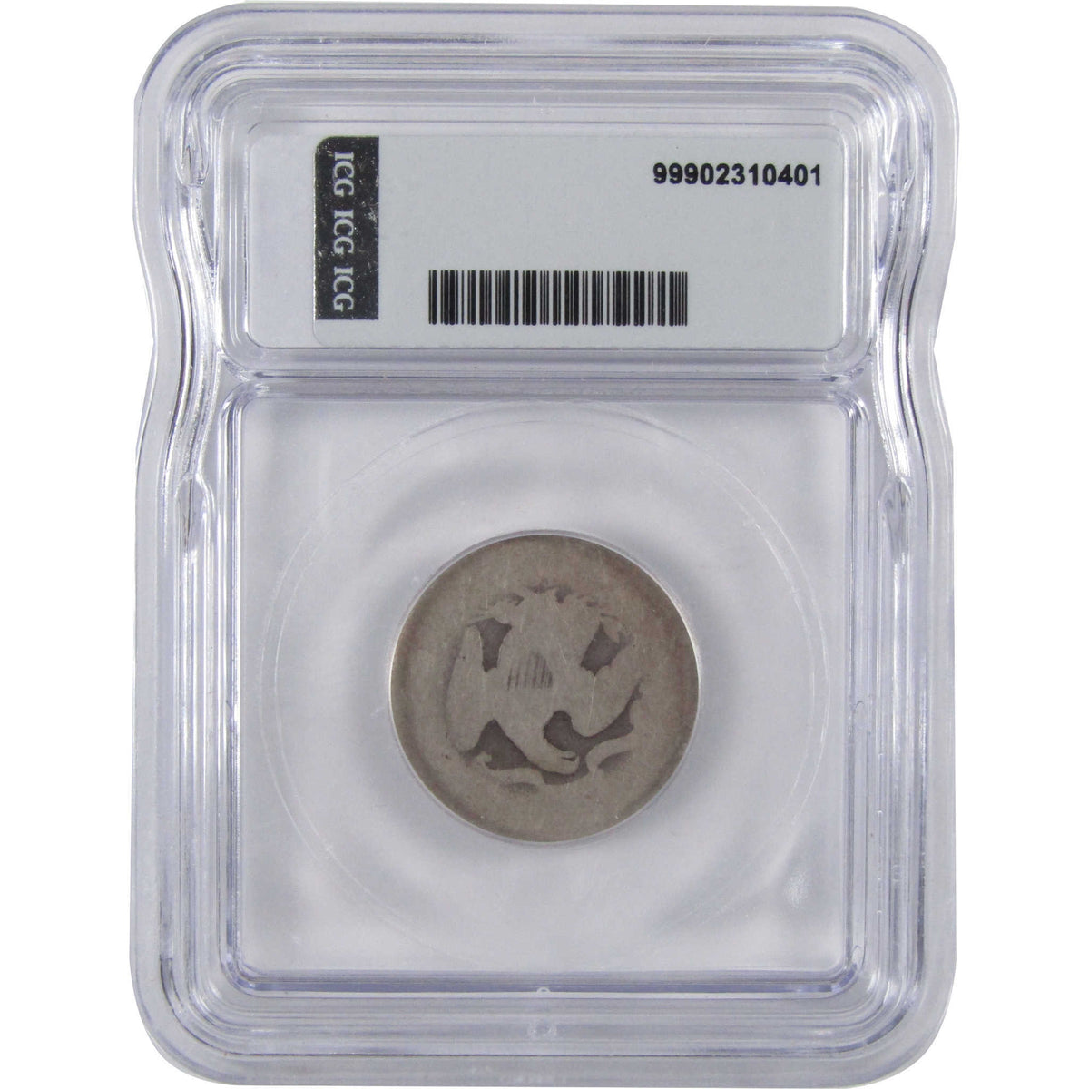 1877 CC Seated Liberty Silver Quarter FR 2 ICG 25c Coin SKU:I29085