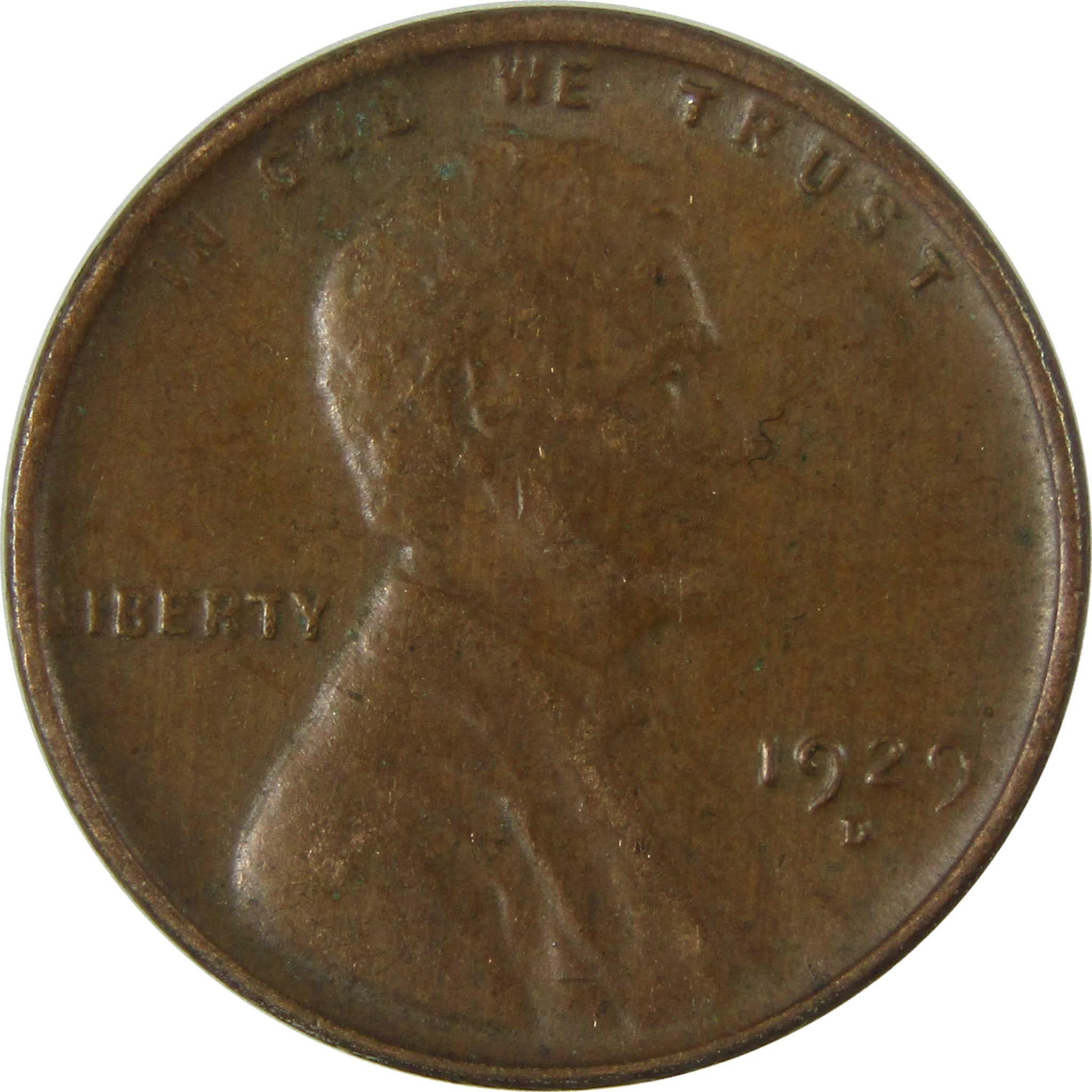 1929 D Lincoln Wheat Cent XF EF Extremely Fine Penny SKU:I26671