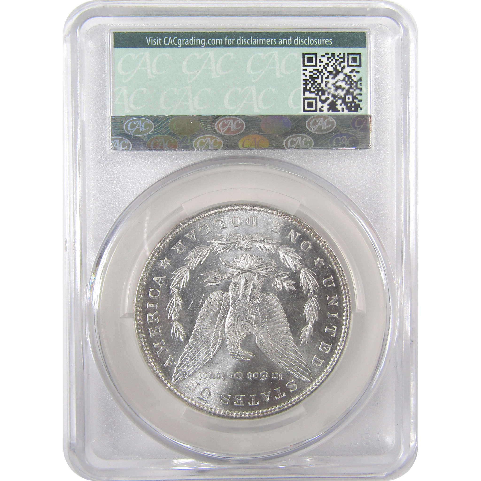 1887 Morgan Dollar MS 63 PL CAC Silver Proof-Like $1 Coin SKU:I17404 - Morgan coin - Morgan silver dollar - Morgan silver dollar for sale - Profile Coins & Collectibles