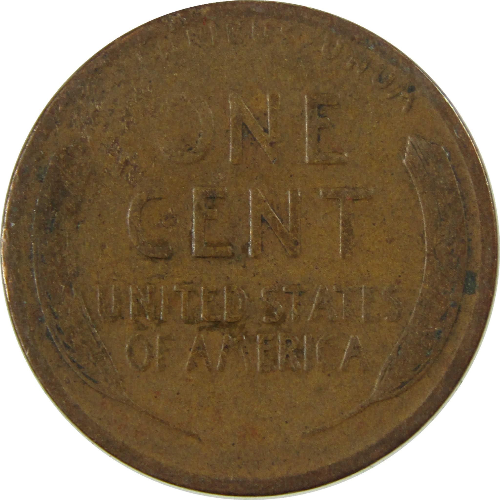 1919 D Lincoln Wheat Cent VG Very Good Penny 1c Coin SKU:I27186