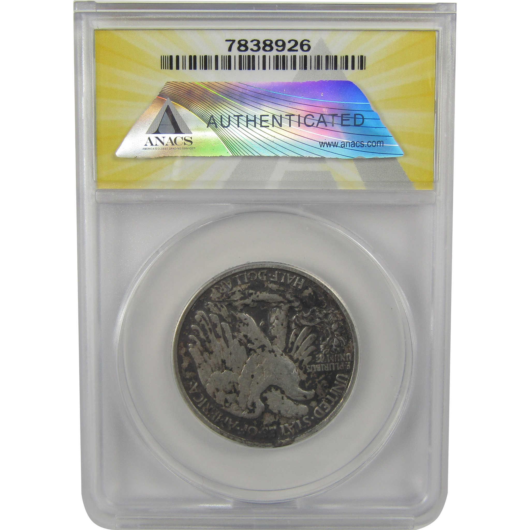 1920 Liberty Walking Half Dollar EF 40 Details ANACS Silver SKU:I22344