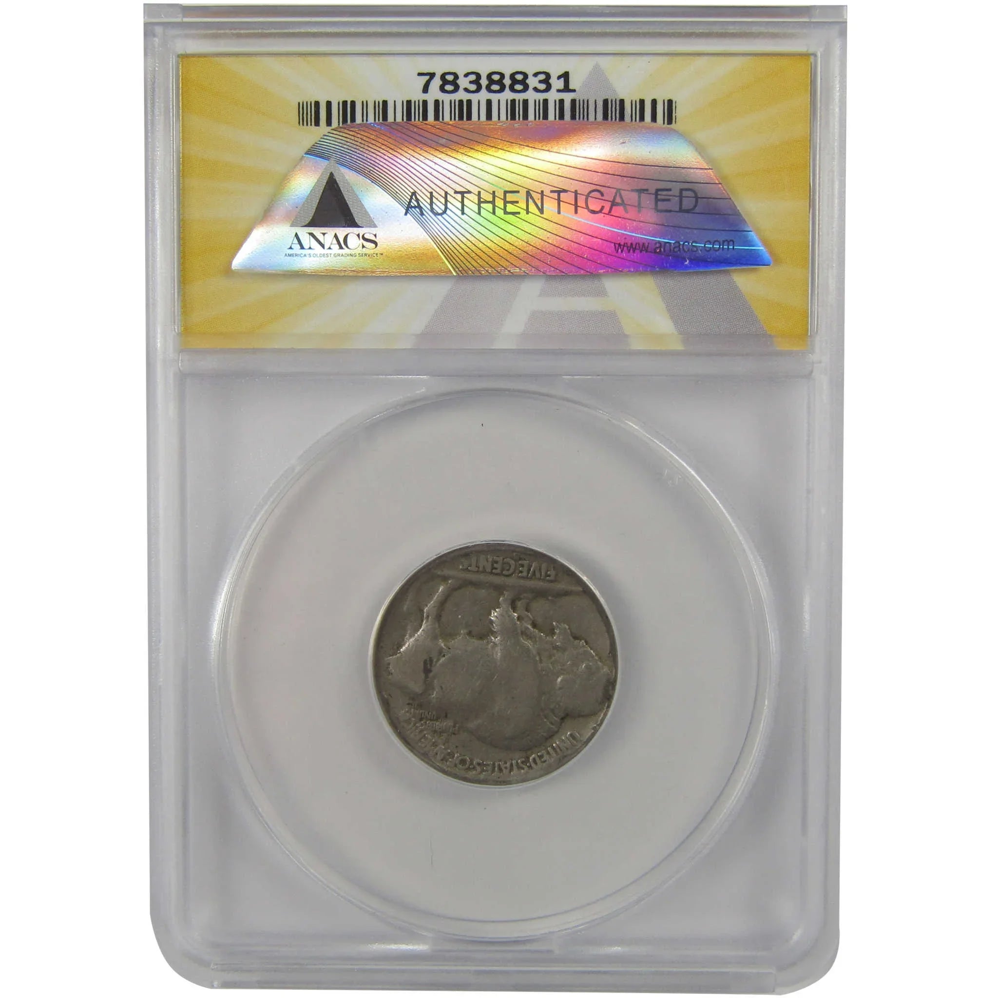 1914 S Indian Head Buffalo Nickel G 4 Details ANACS 5c Coin SKU:I22303