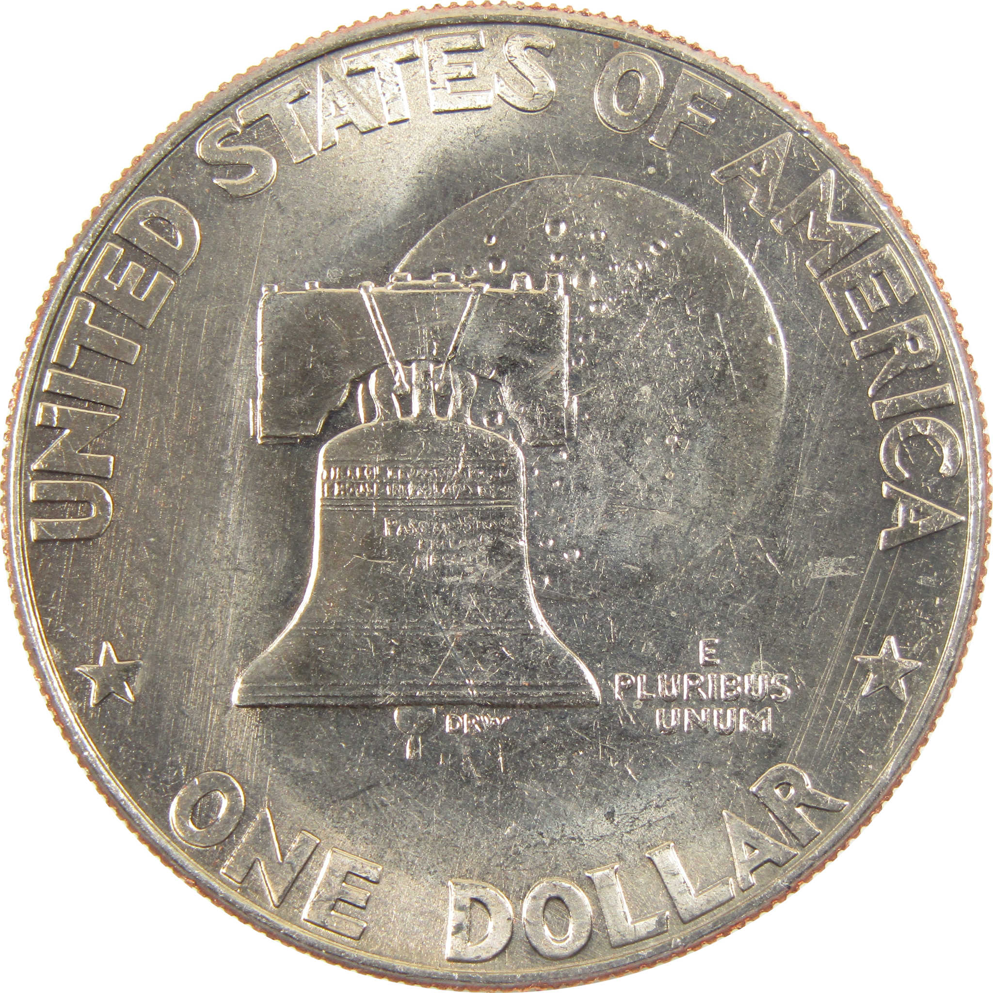 1976 D Type 1 Eisenhower Bicentennial Dollar BU Uncirculated Clad $1