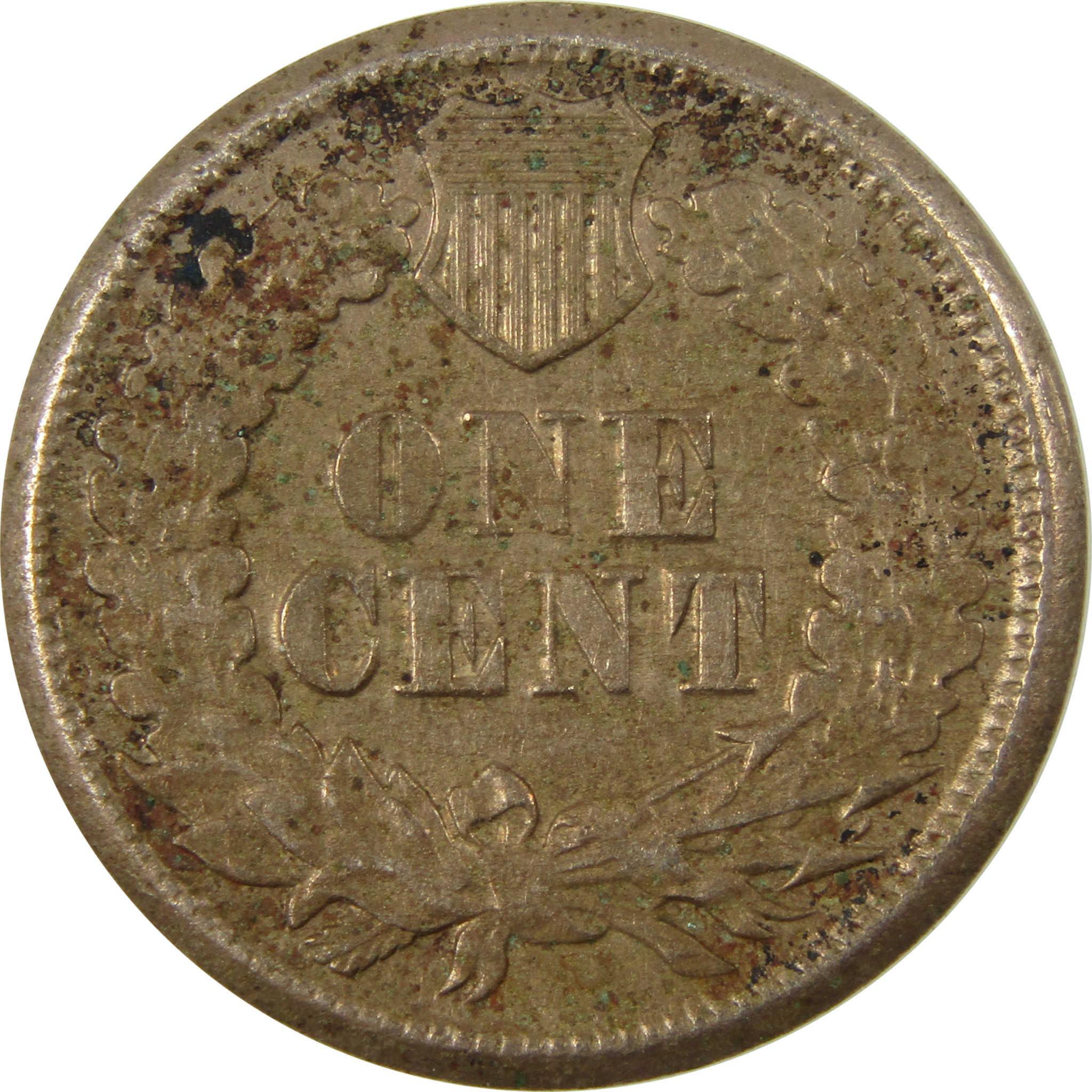 1863 Indian Head Cent XF EF Extremely Fine Details Penny SKU:CP1180