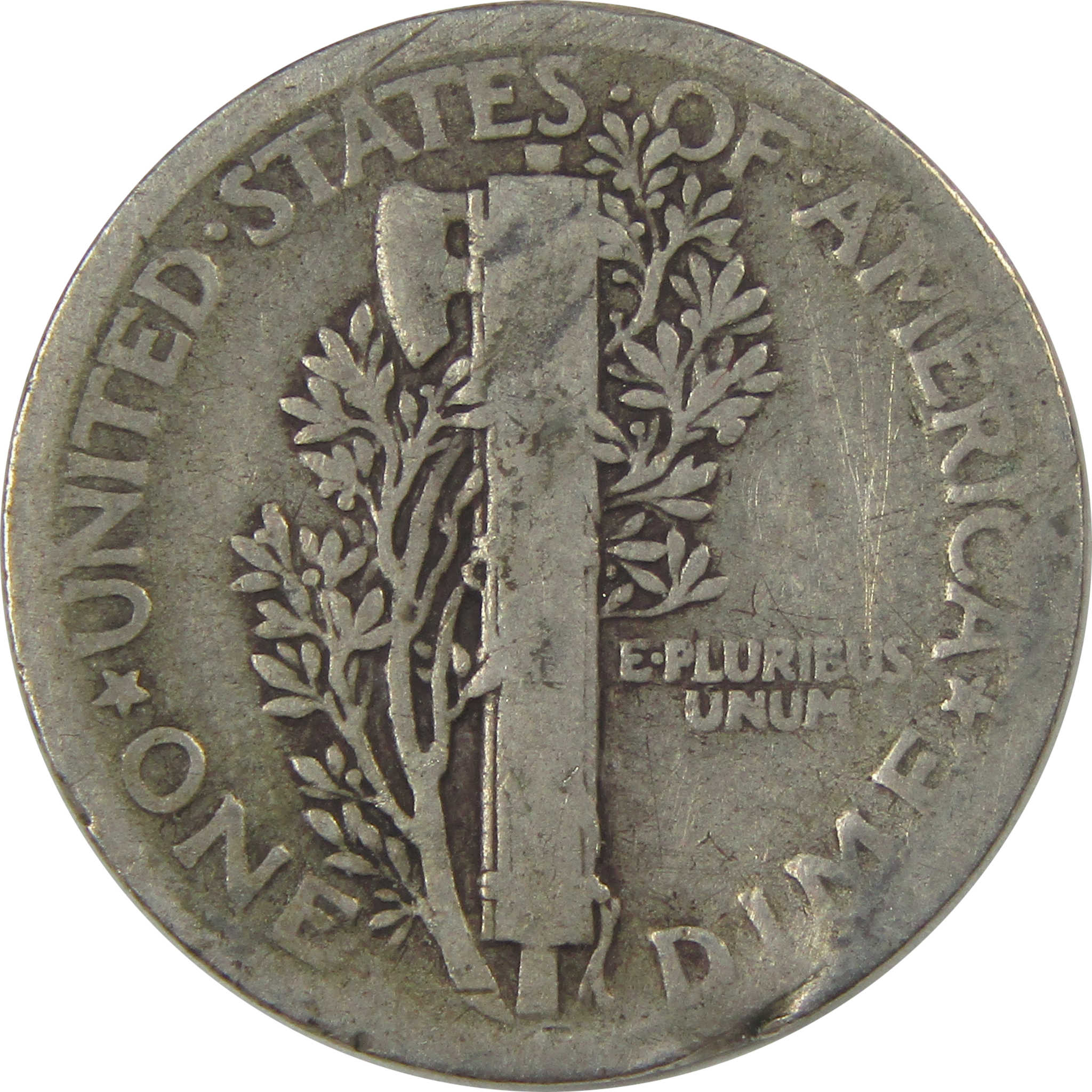 1921 Mercury Dime G Good Silver 10c Coin SKU:I22422