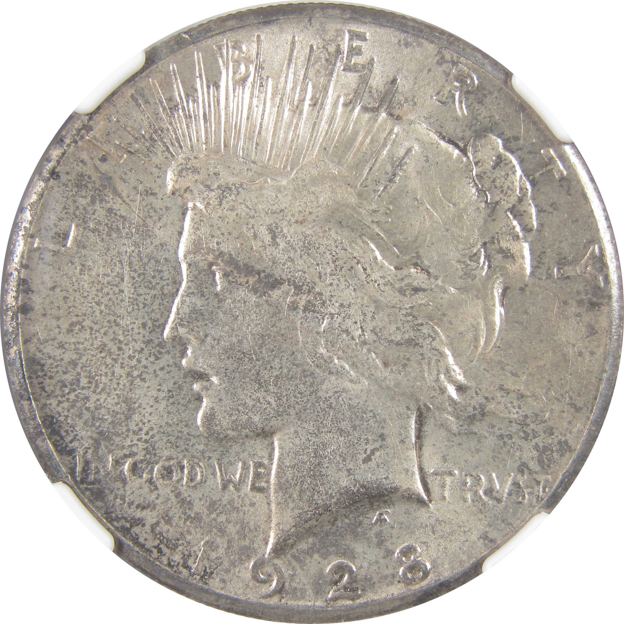 1928 Peace Dollar AU 53 NGC Silver $1 Coin SKU:I18241