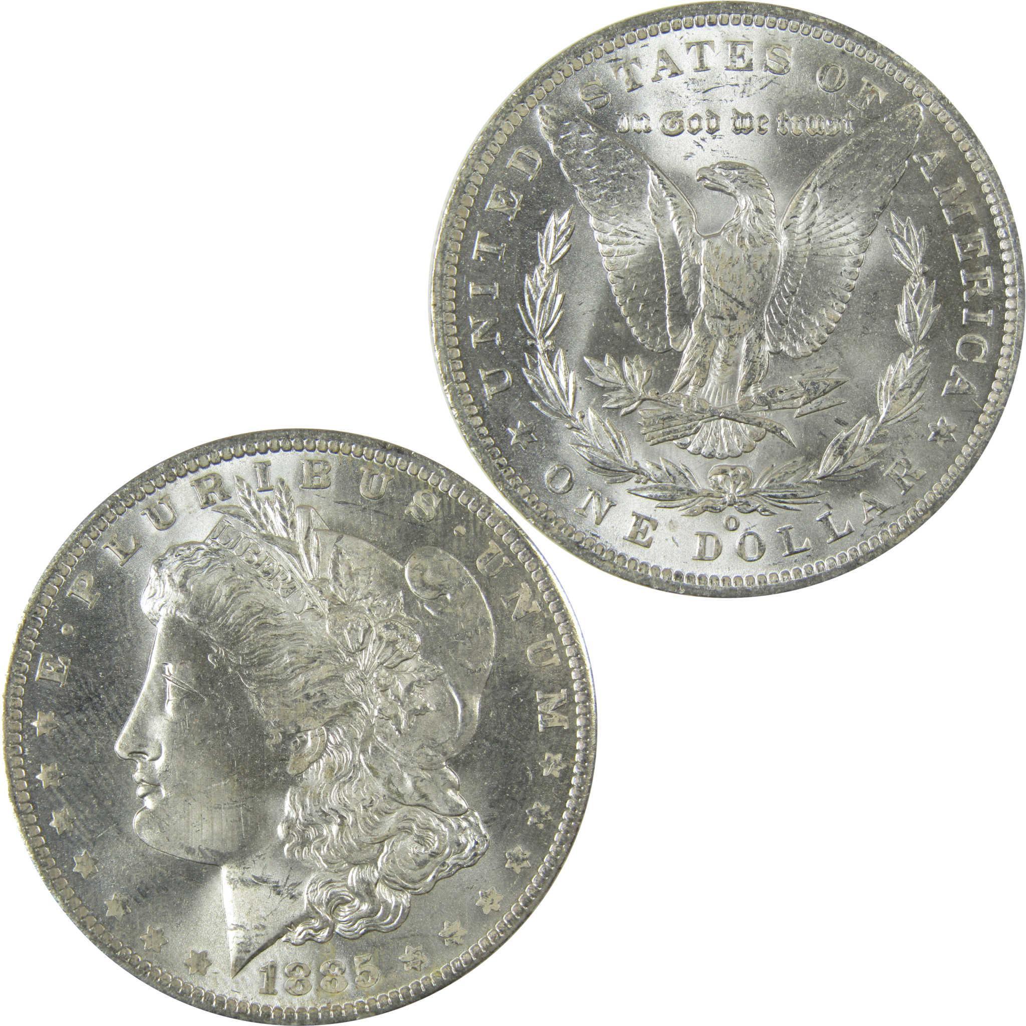 1885 O Morgan Silver Dollar Uncirculated Details $1 Coin SKU:CP940 - Morgan coin - Morgan silver dollar - Morgan silver dollar for sale - Profile Coins & Collectibles