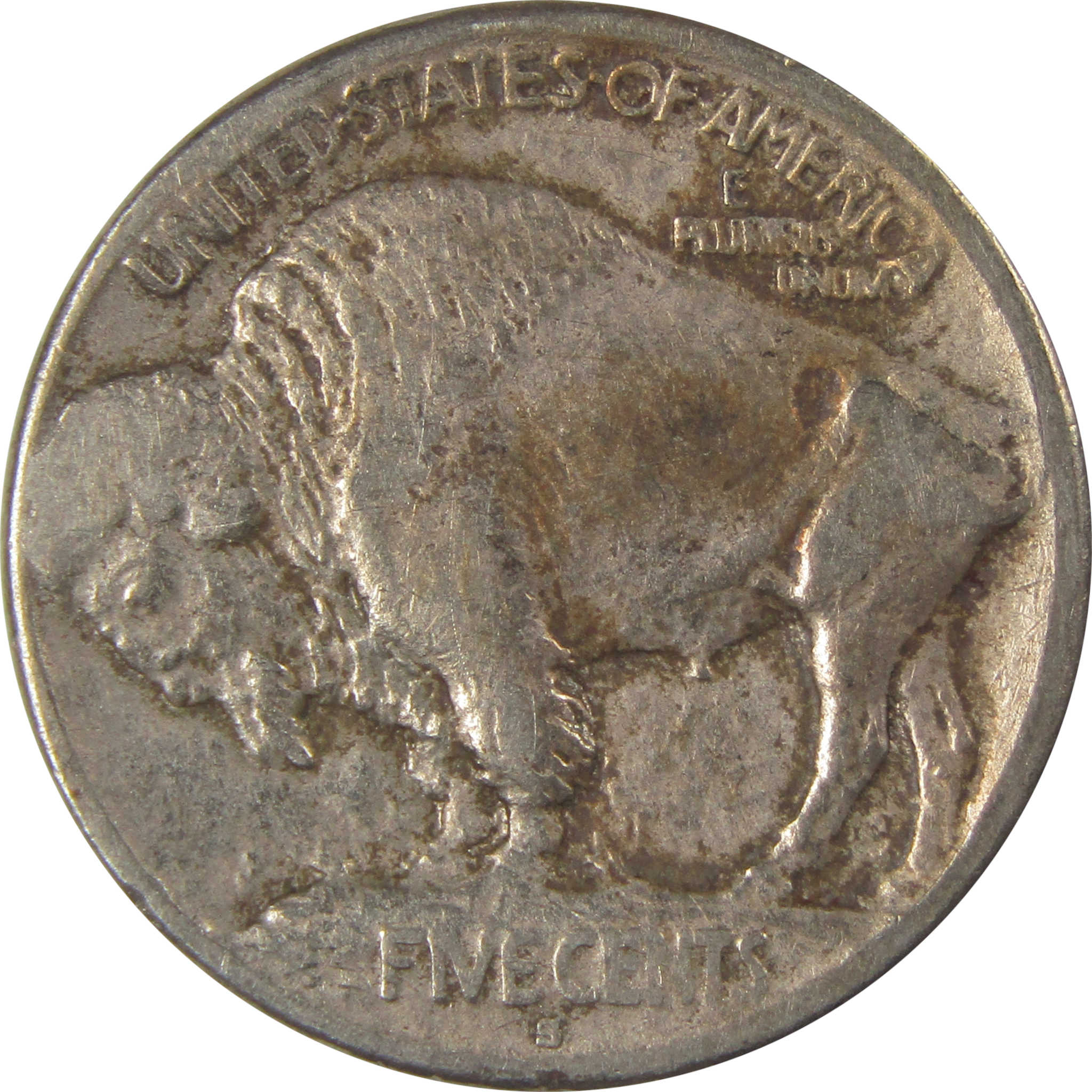 1913 S Type 1 Indian Head Buffalo Nickel F Fine Details SKU:I22912