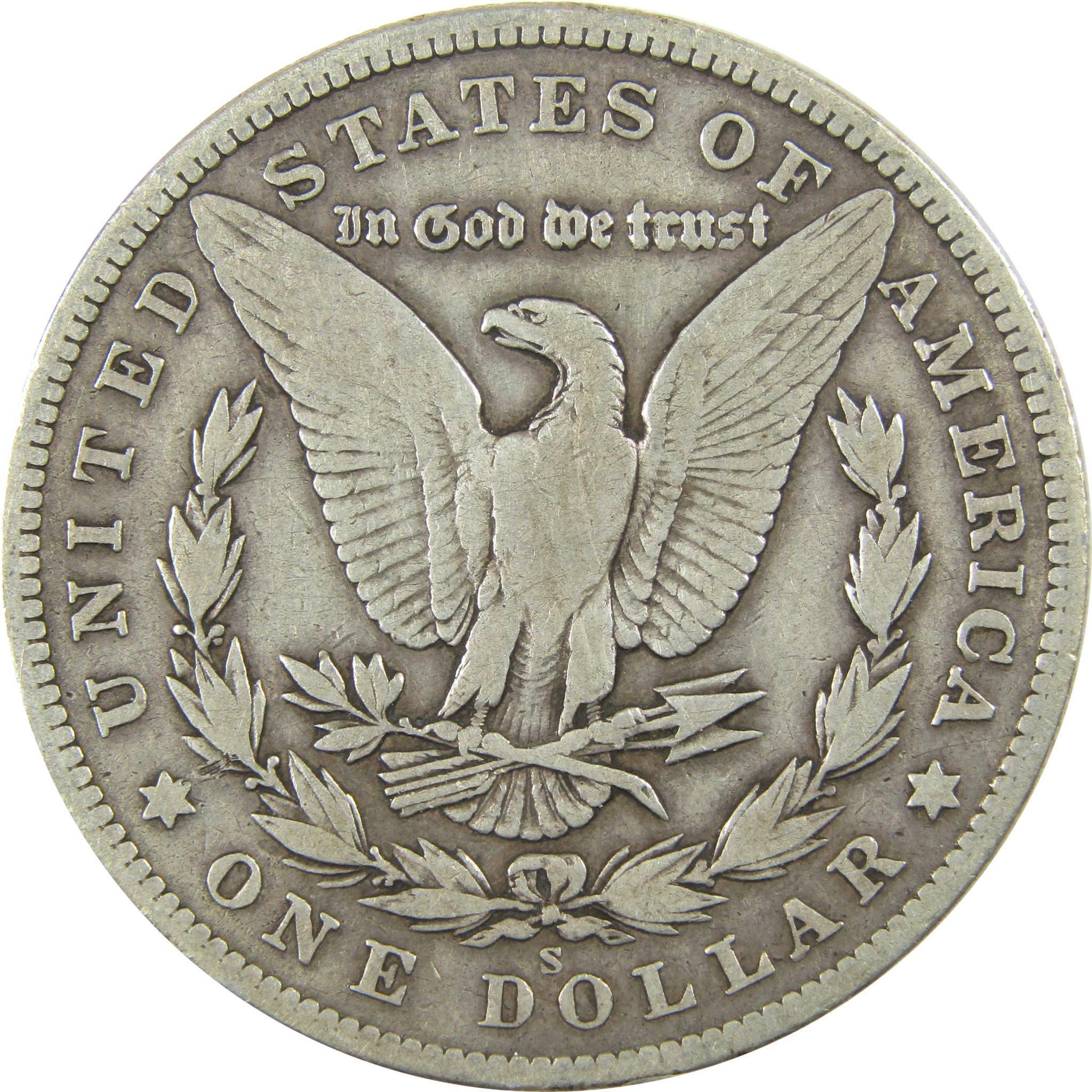 1903 S Morgan Silver Dollar VG Very Good $1 Coin SKU:I24983 - Morgan coin - Morgan silver dollar - Morgan silver dollar for sale - Profile Coins & Collectibles