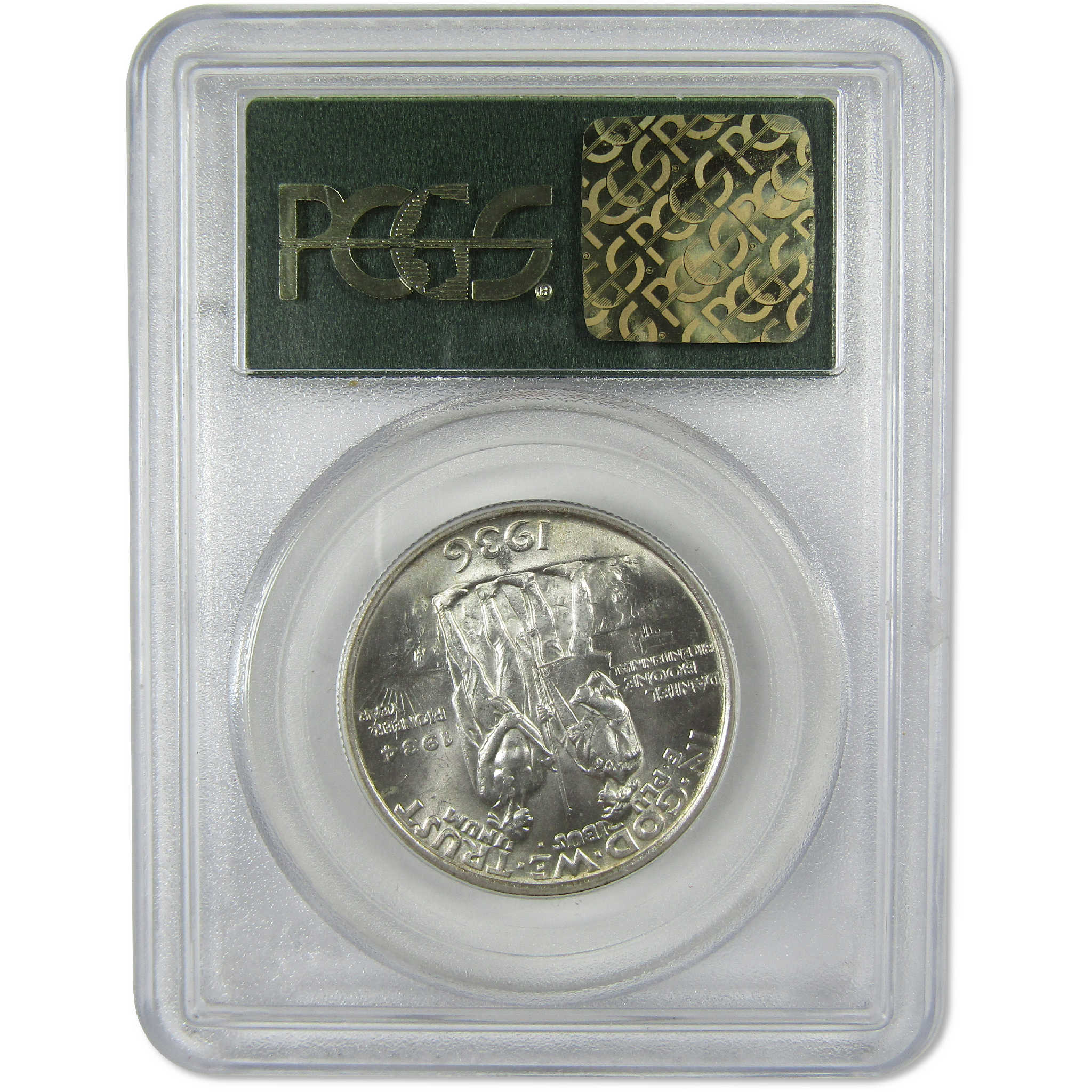 1936 Daniel Boone Commemorative Silver Half Dollar MS 63 PCGS 50c Coin