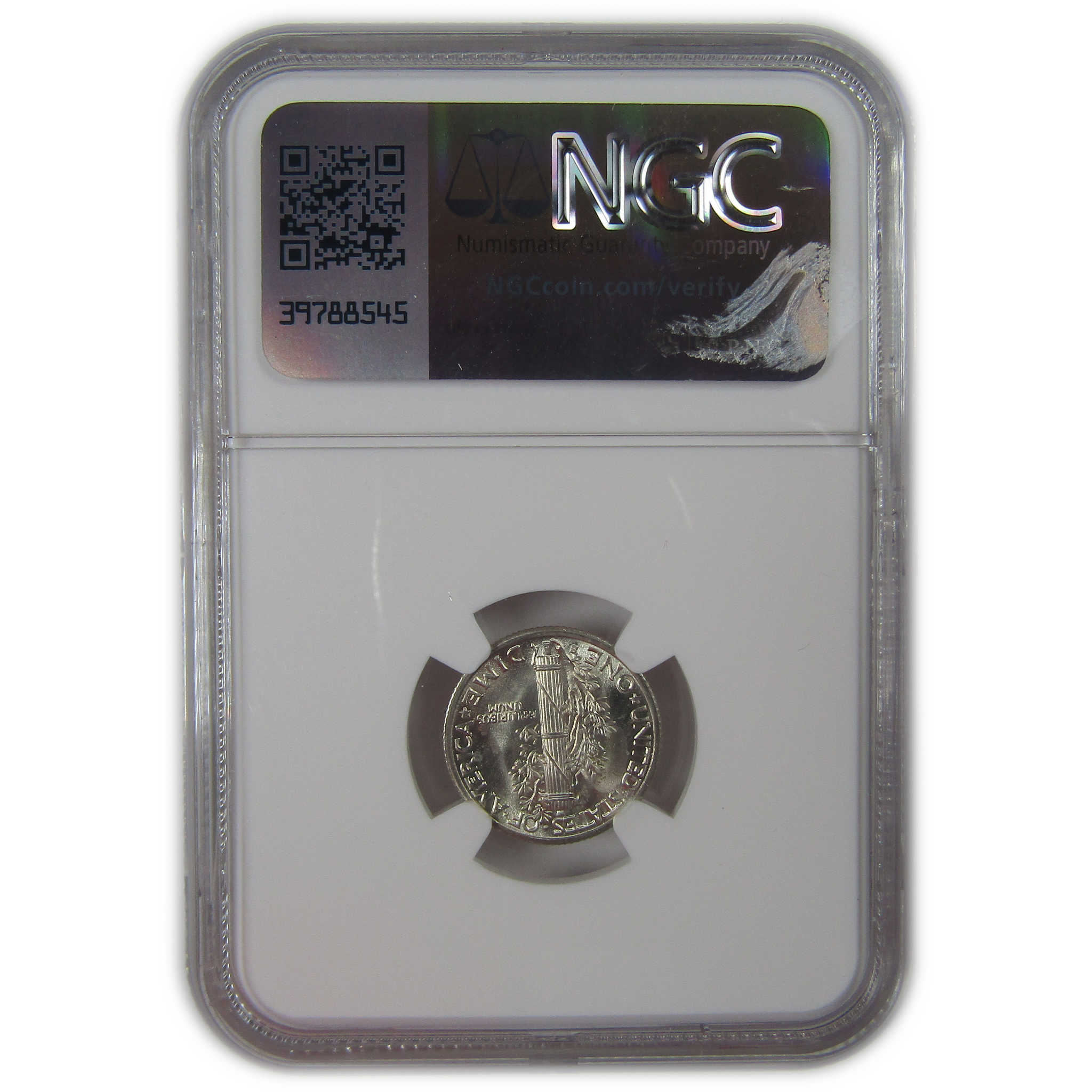 1937 S Mercury Dime MS 66 FB NGC Silver Uncirculated SKU:I23199