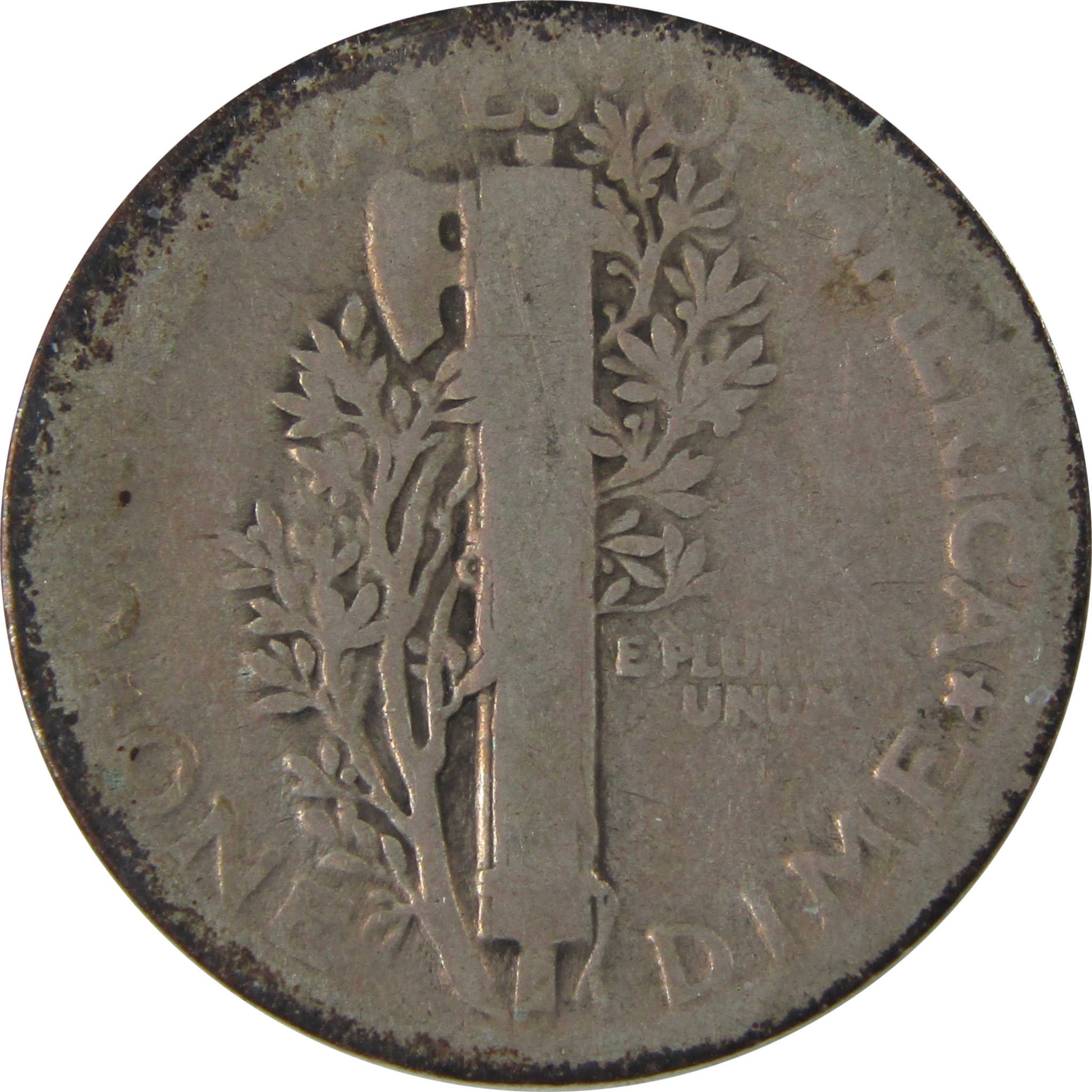 1921 Mercury Dime G Good Silver 10c Coin SKU:I22754