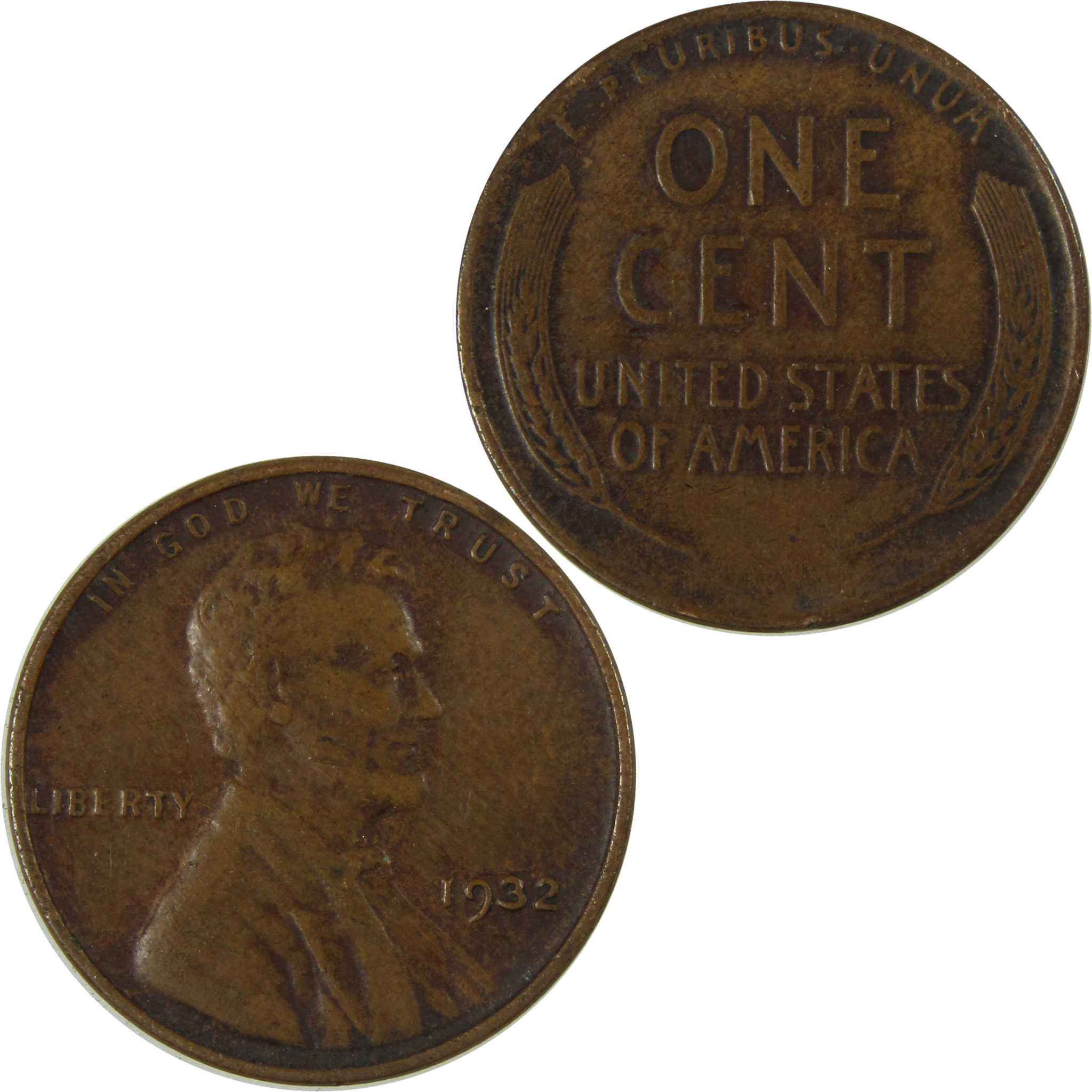 1932 Lincoln Wheat Cent VF Very Fine Penny 1c Coin SKU:I26772