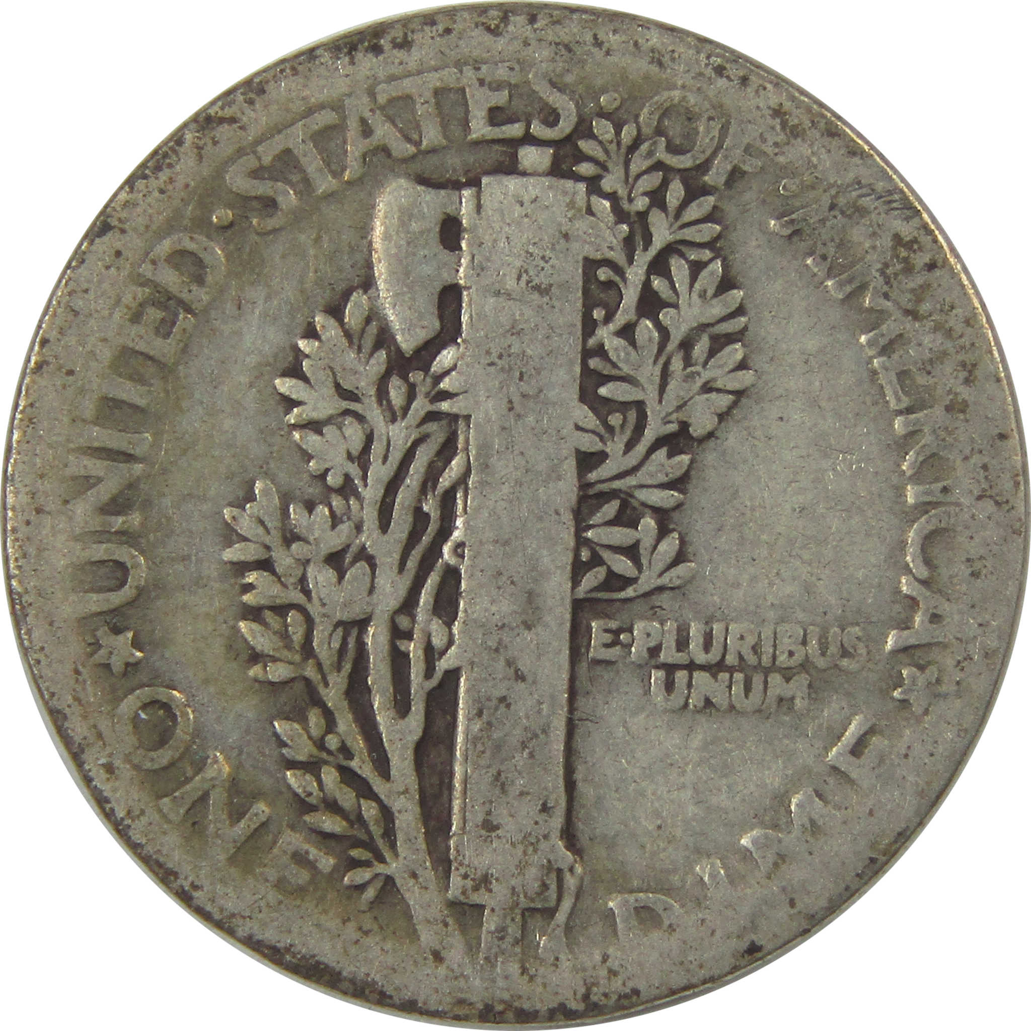 1921 Mercury Dime G Good Silver 10c Coin SKU:I22425