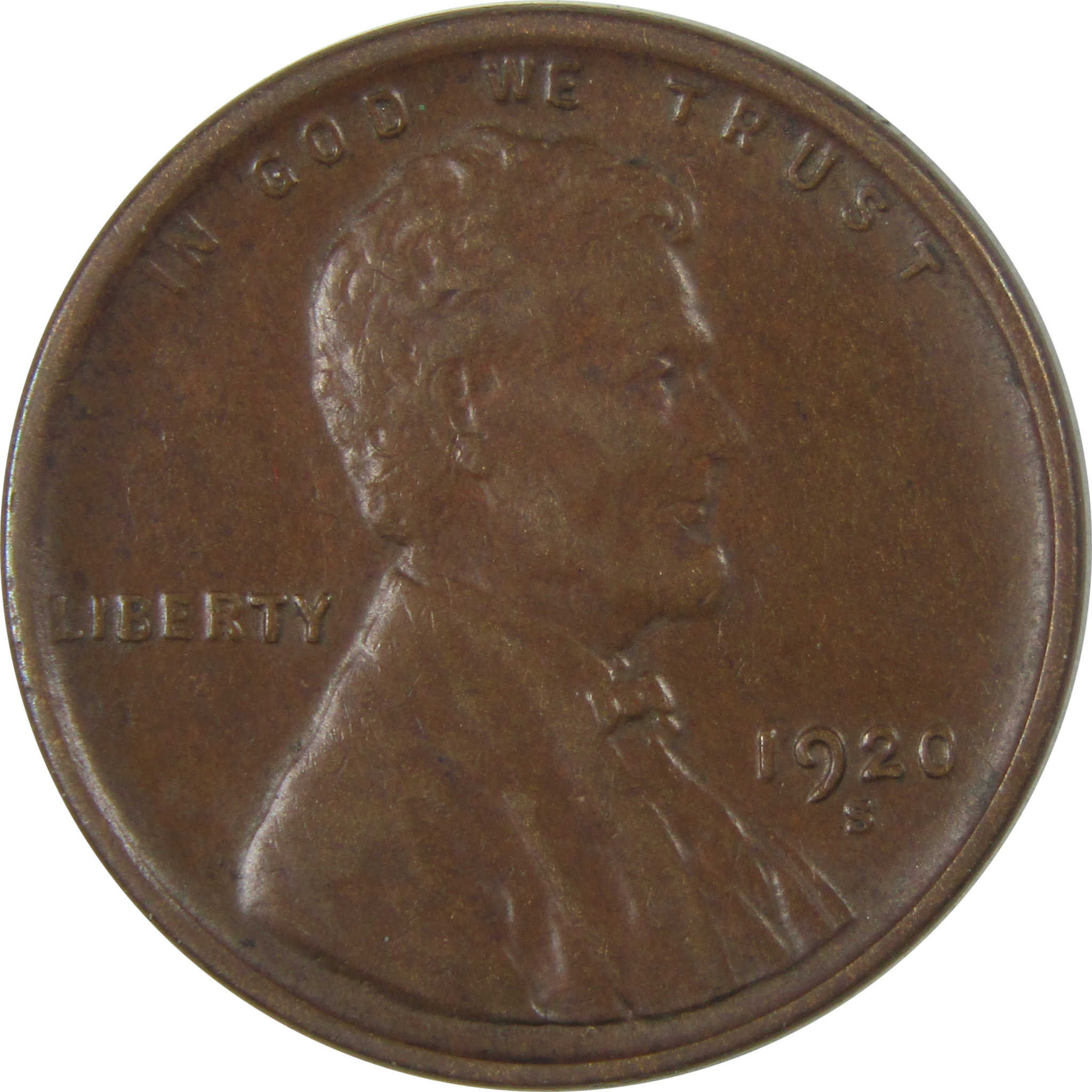 1920 S Lincoln Wheat Cent XF EF Extremely Fine Penny SKU:I23863