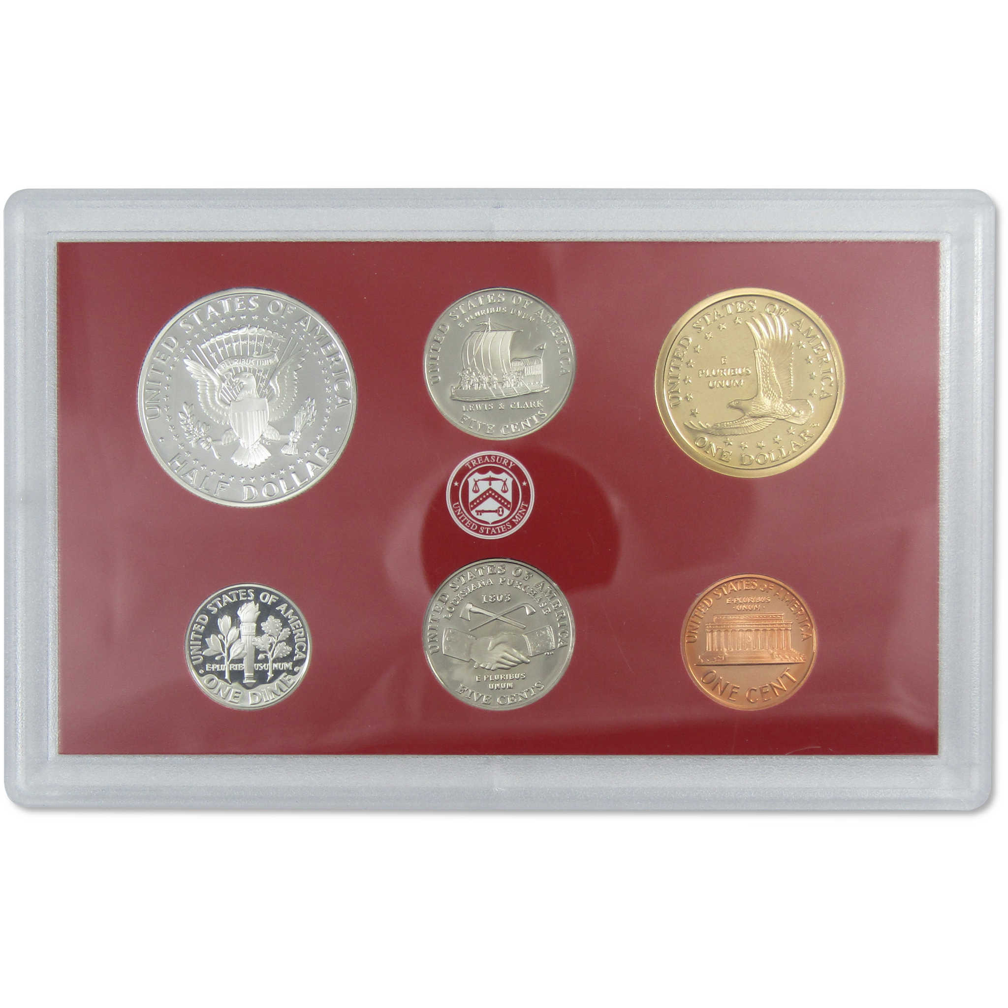 2004 Silver Proof Set U.S. Mint Original Government Packaging OGP COA