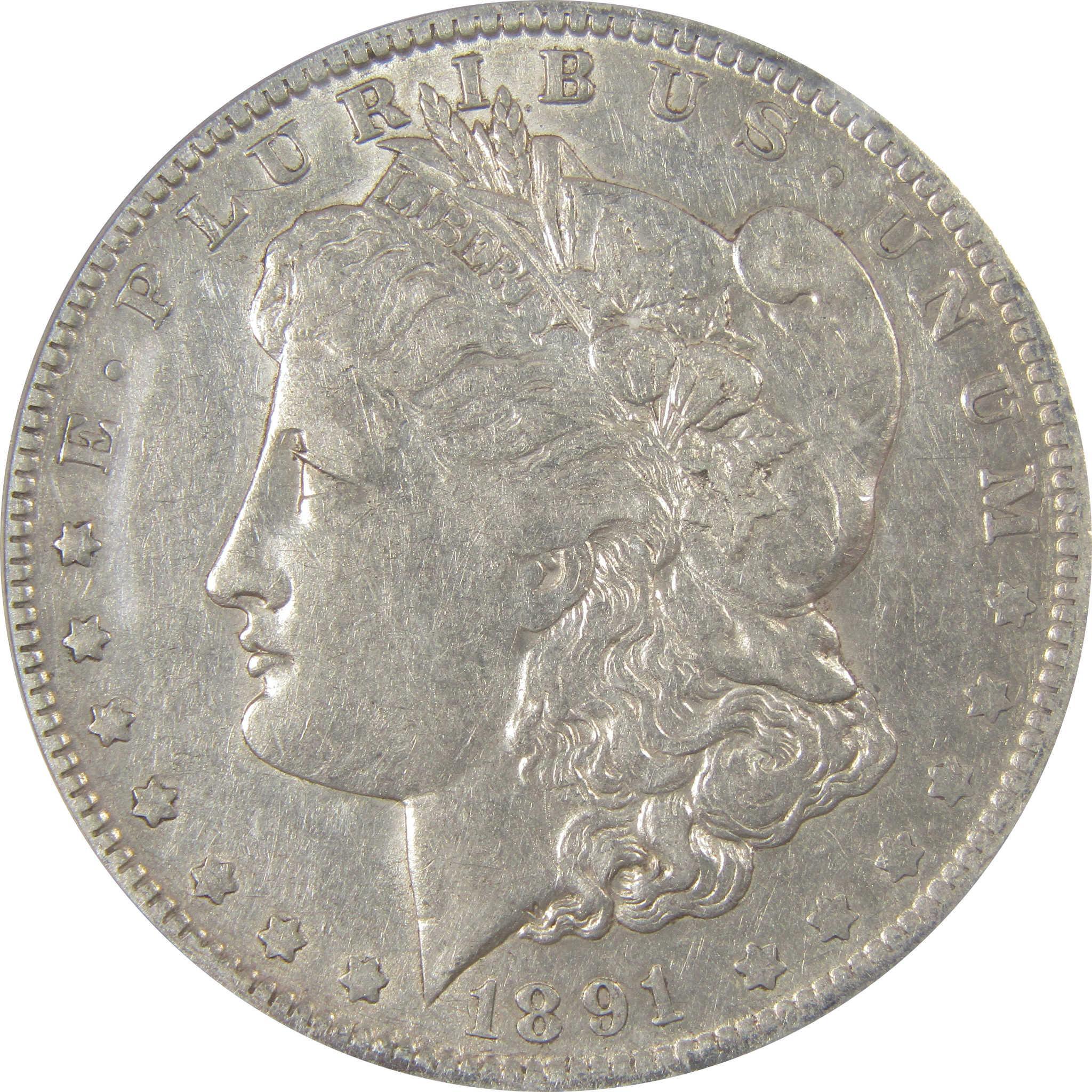 1891 O Morgan Silver Dollar VF 35 ANACS $1 Coin SKU:I25013 - Morgan coin - Morgan silver dollar - Morgan silver dollar for sale - Profile Coins & Collectibles