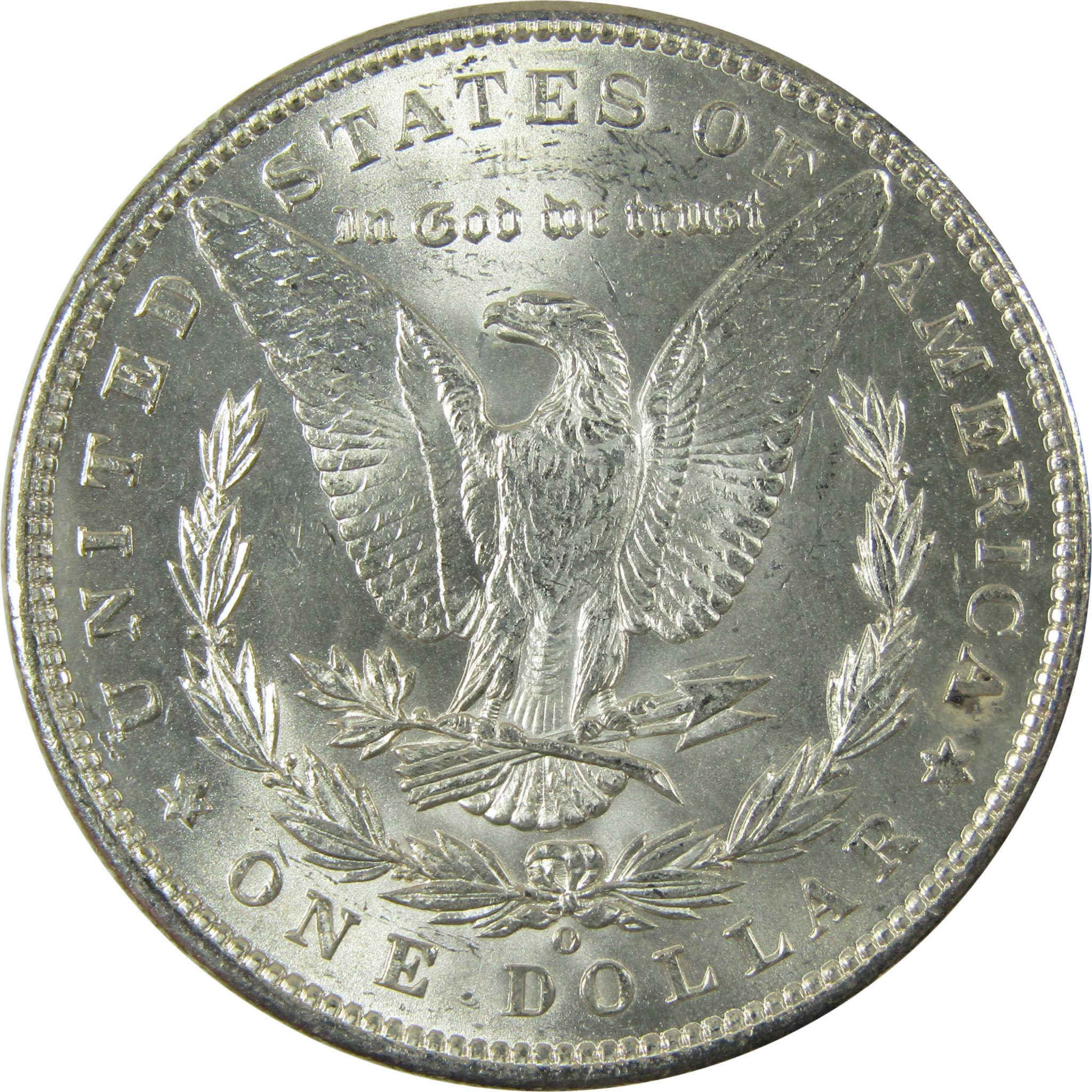 1898 O Morgan Silver Dollar Uncirculated Mint State $1 Coin SKU:I27070