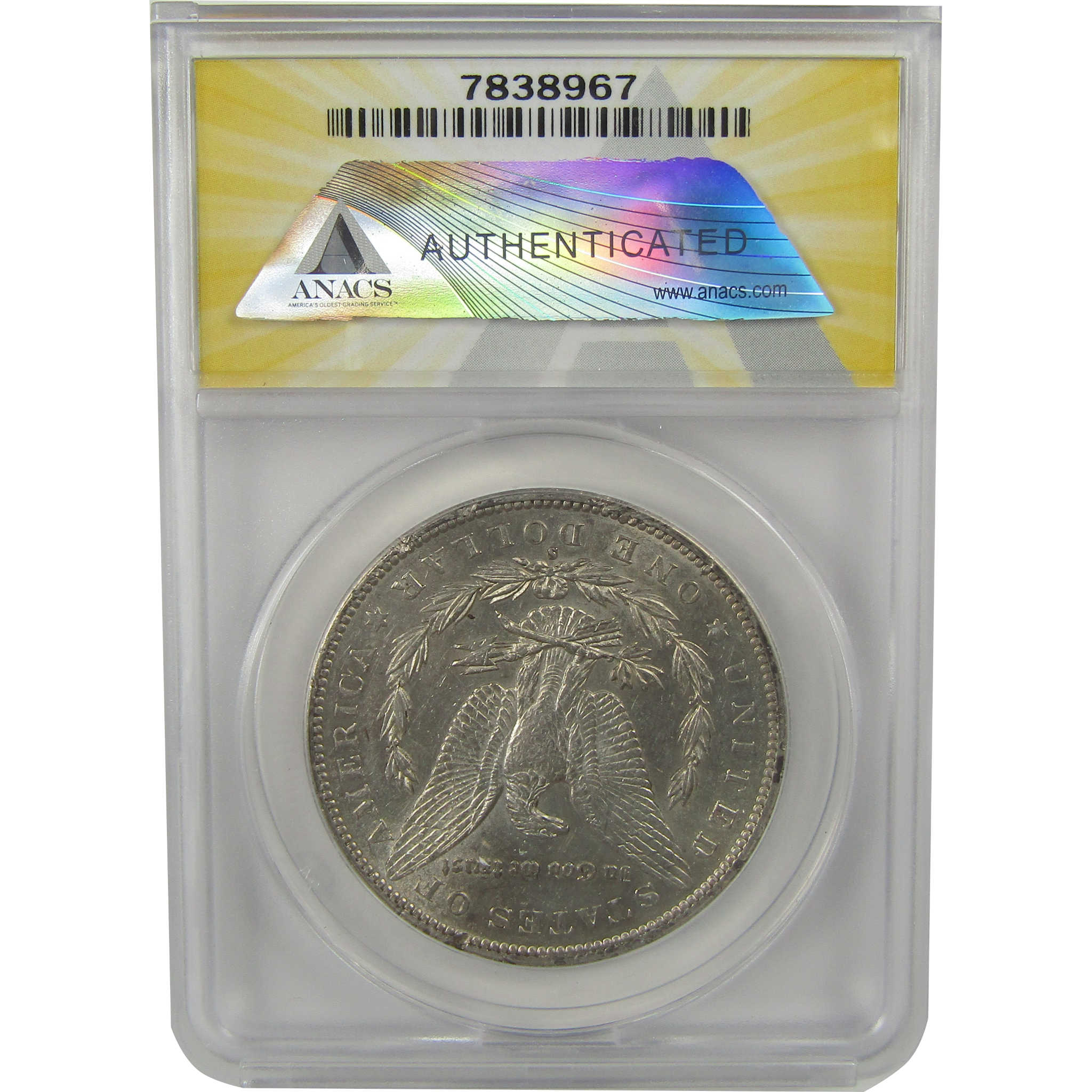 1897 S Morgan Dollar AU 58 Details ANACS Silver $1 Coin SKU:I22362 - Morgan coin - Morgan silver dollar - Morgan silver dollar for sale - Profile Coins & Collectibles