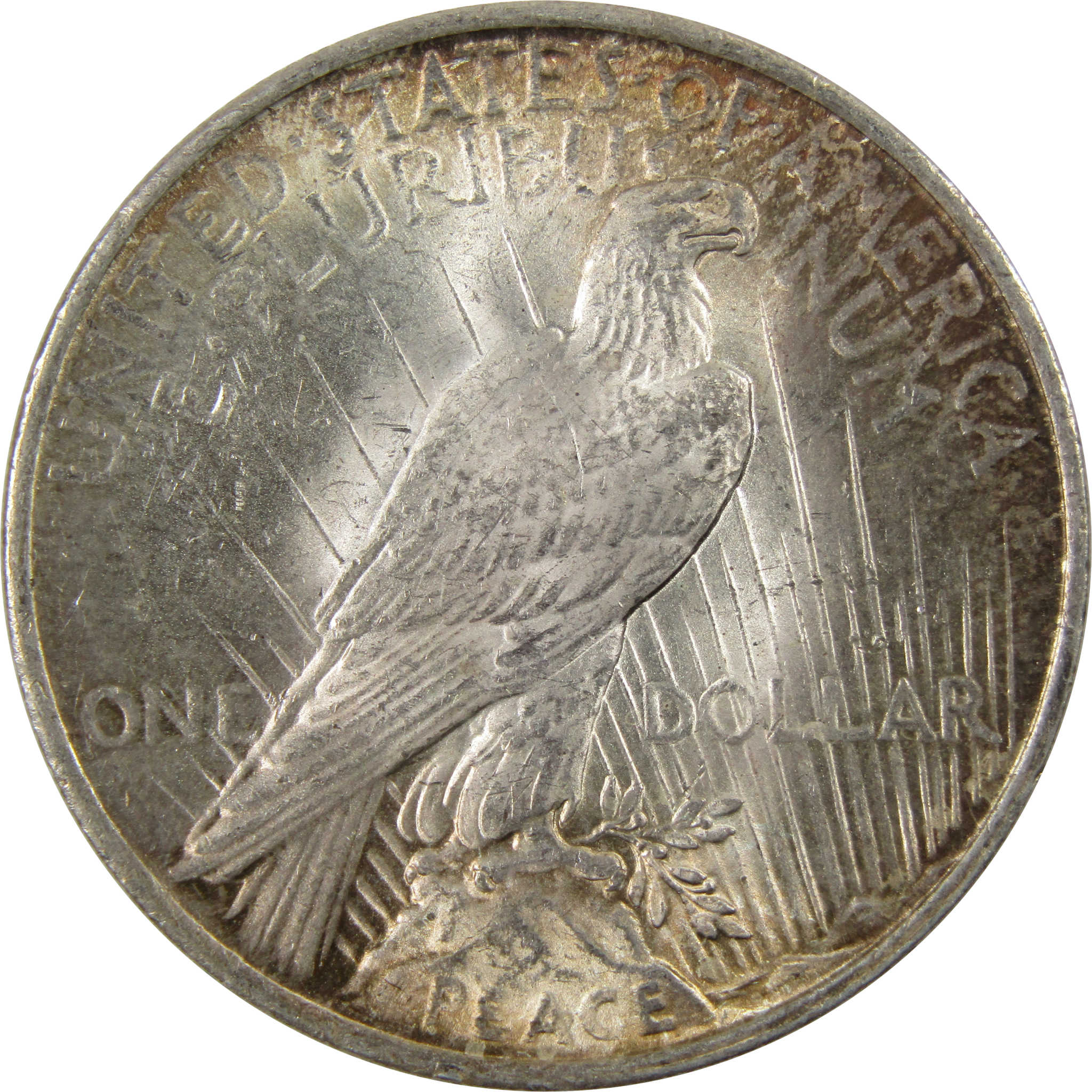 1923 Peace Dollar AU About Uncirculated 90% Silver $1 Coin SKU:I9868