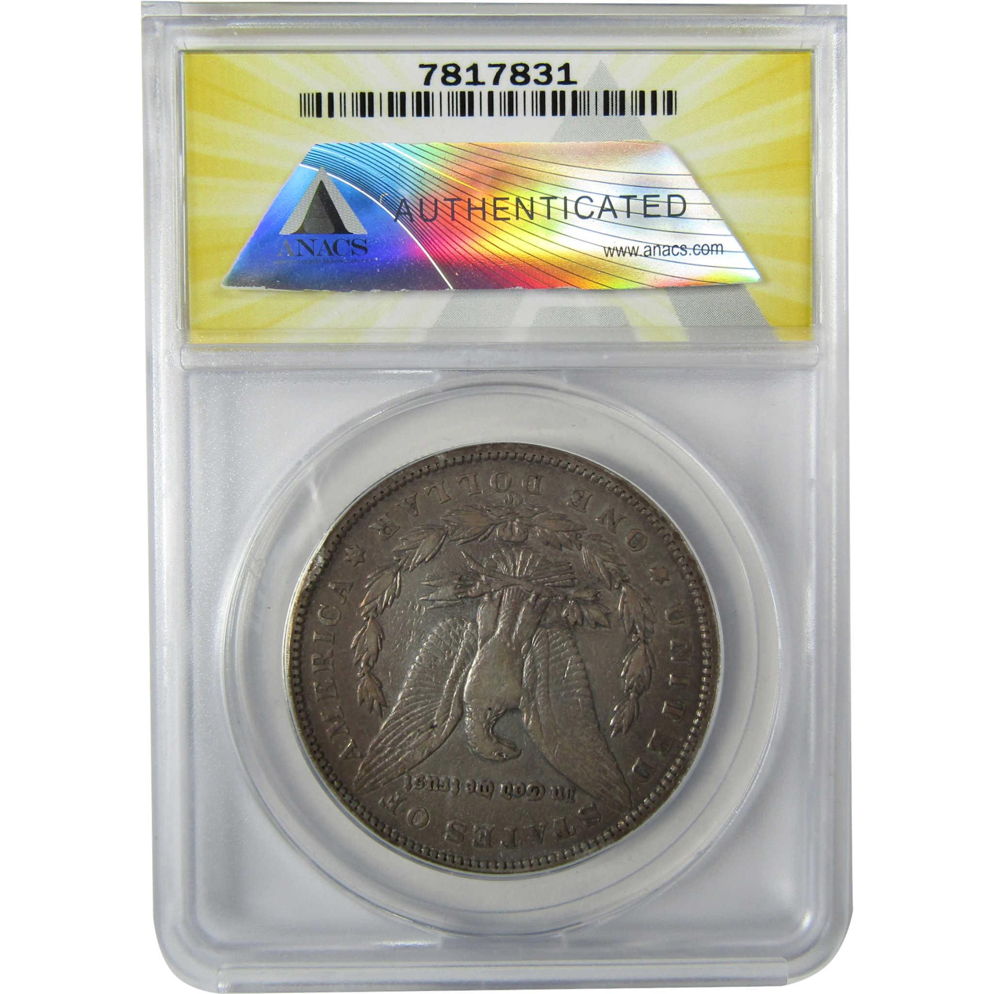 1890 CC Morgan Silver Dollar VF 30 Details ANACS $1 Coin SKU:CP843 - Morgan coin - Morgan silver dollar - Morgan silver dollar for sale - Profile Coins & Collectibles