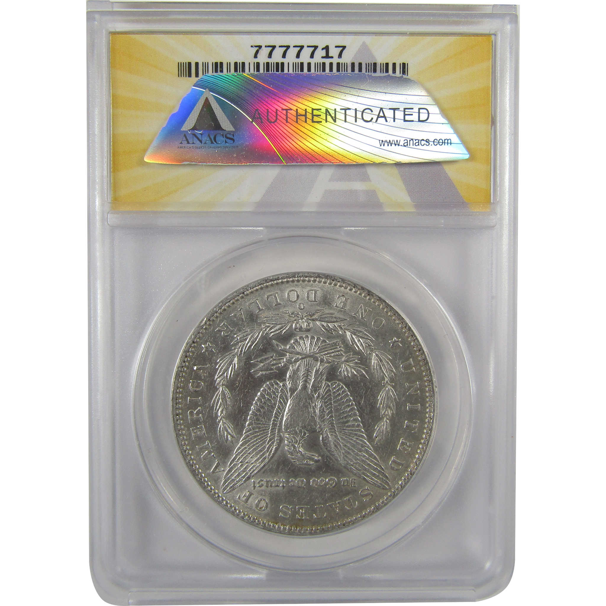 1896 O Morgan Dollar EF 45 ANACS Silver $1 Coin SKU:I19032 - Morgan coin - Morgan silver dollar - Morgan silver dollar for sale - Profile Coins & Collectibles